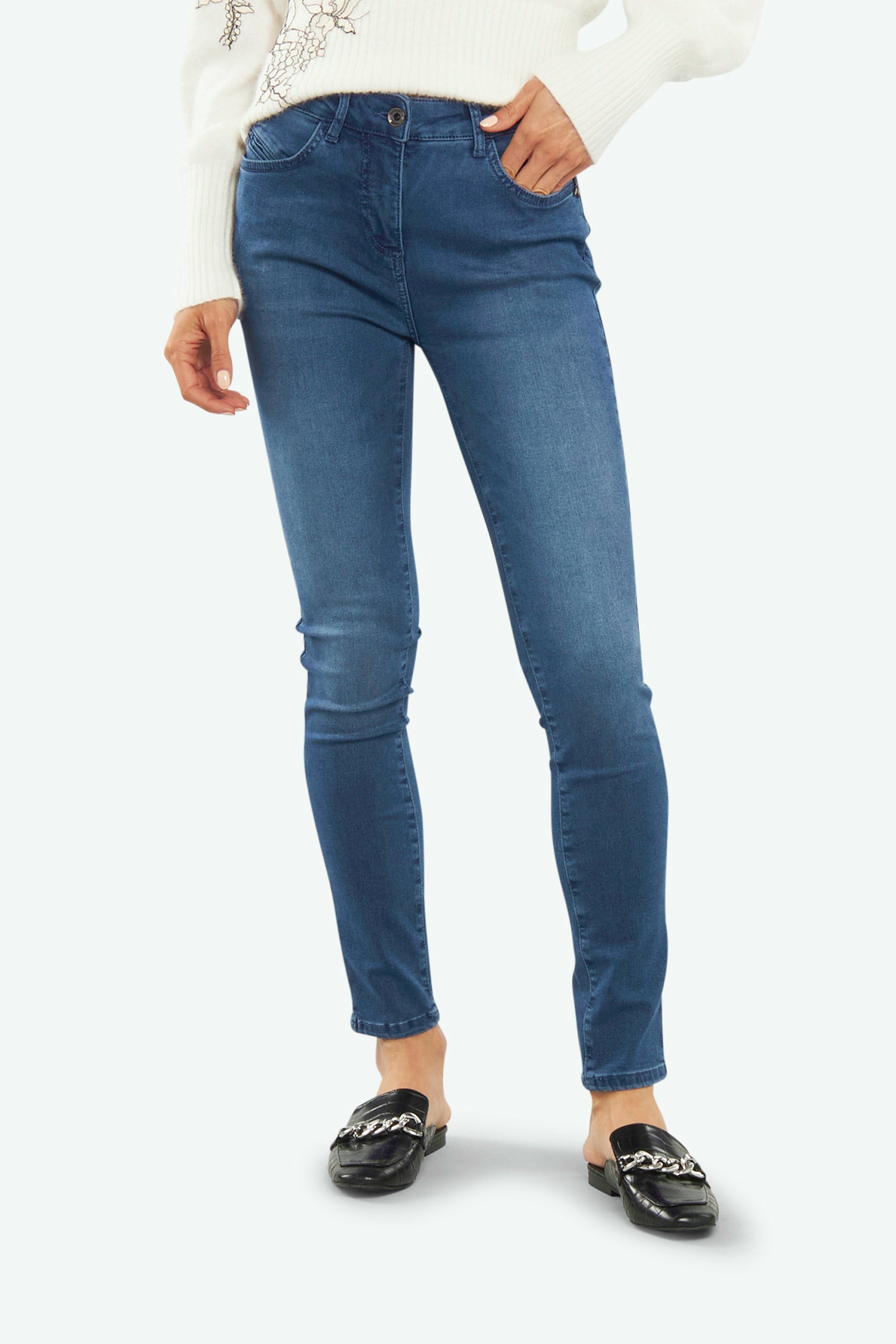 Patrizia Pepe Dark Blue Jeans