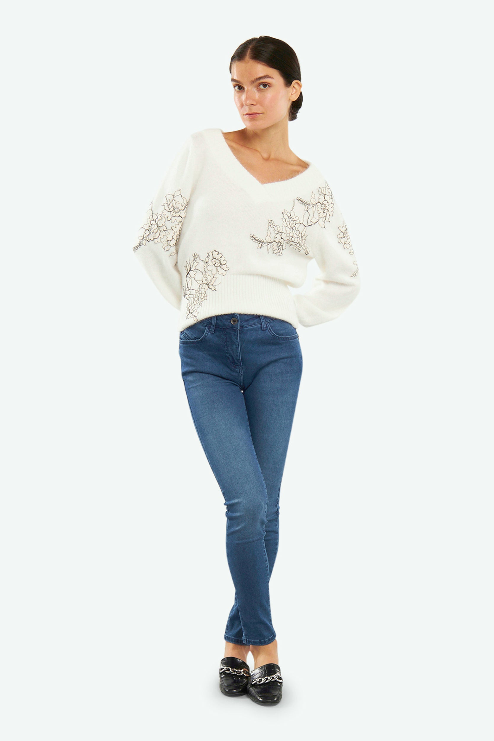 Patrizia Pepe Dark Blue Jeans