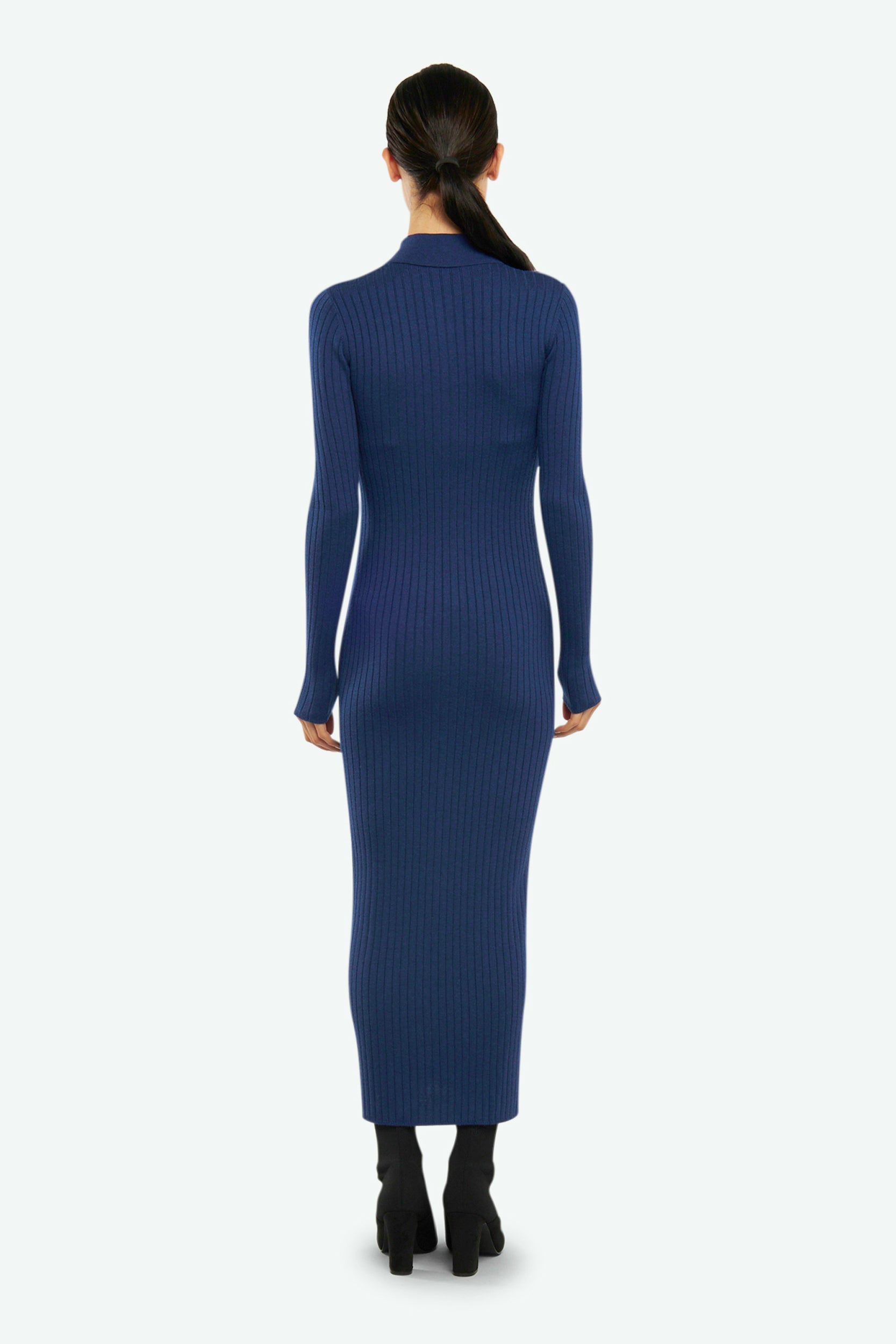 Patrizia Pepe Abito Camicia Blu