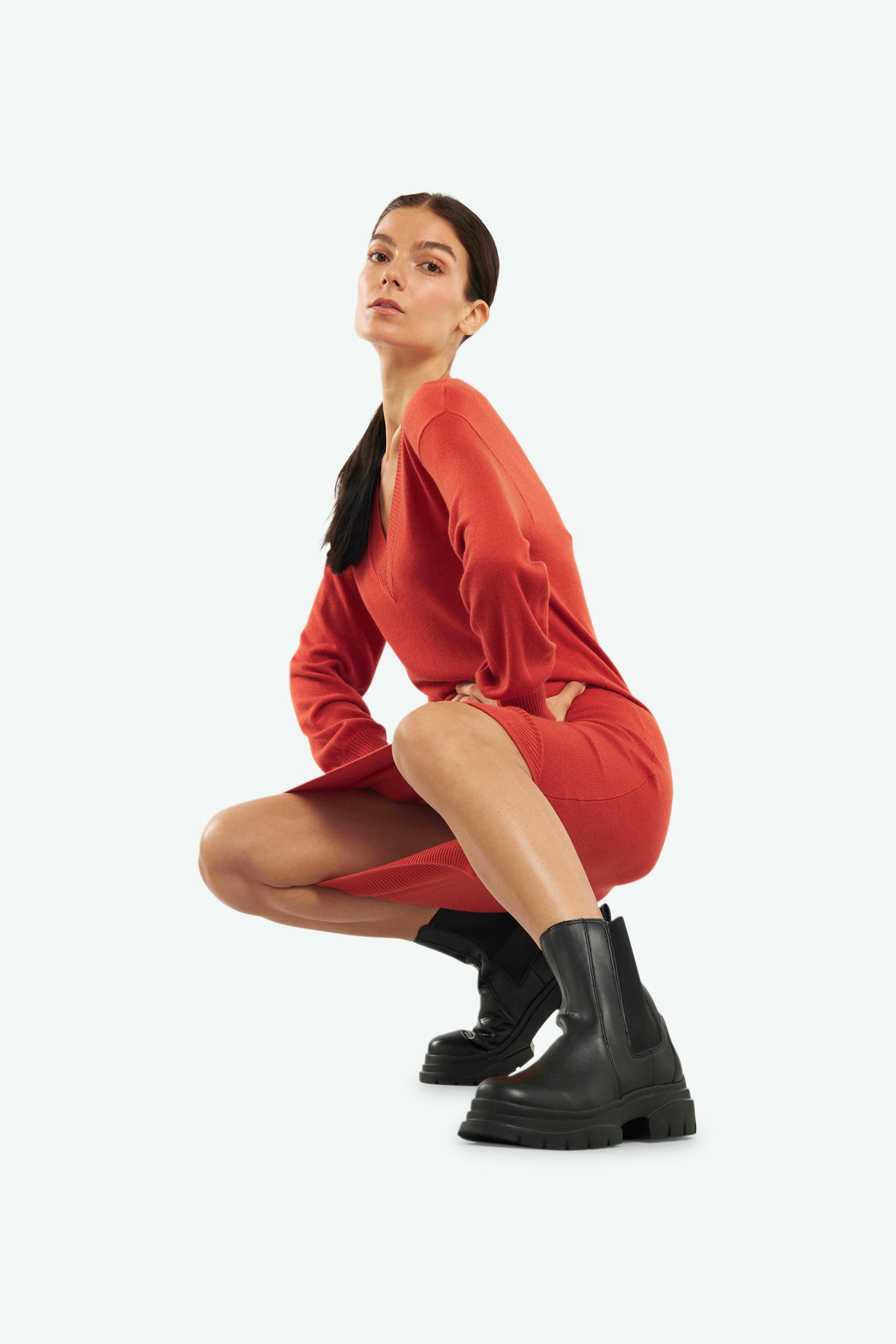 Patrizia Pepe Red Dress
