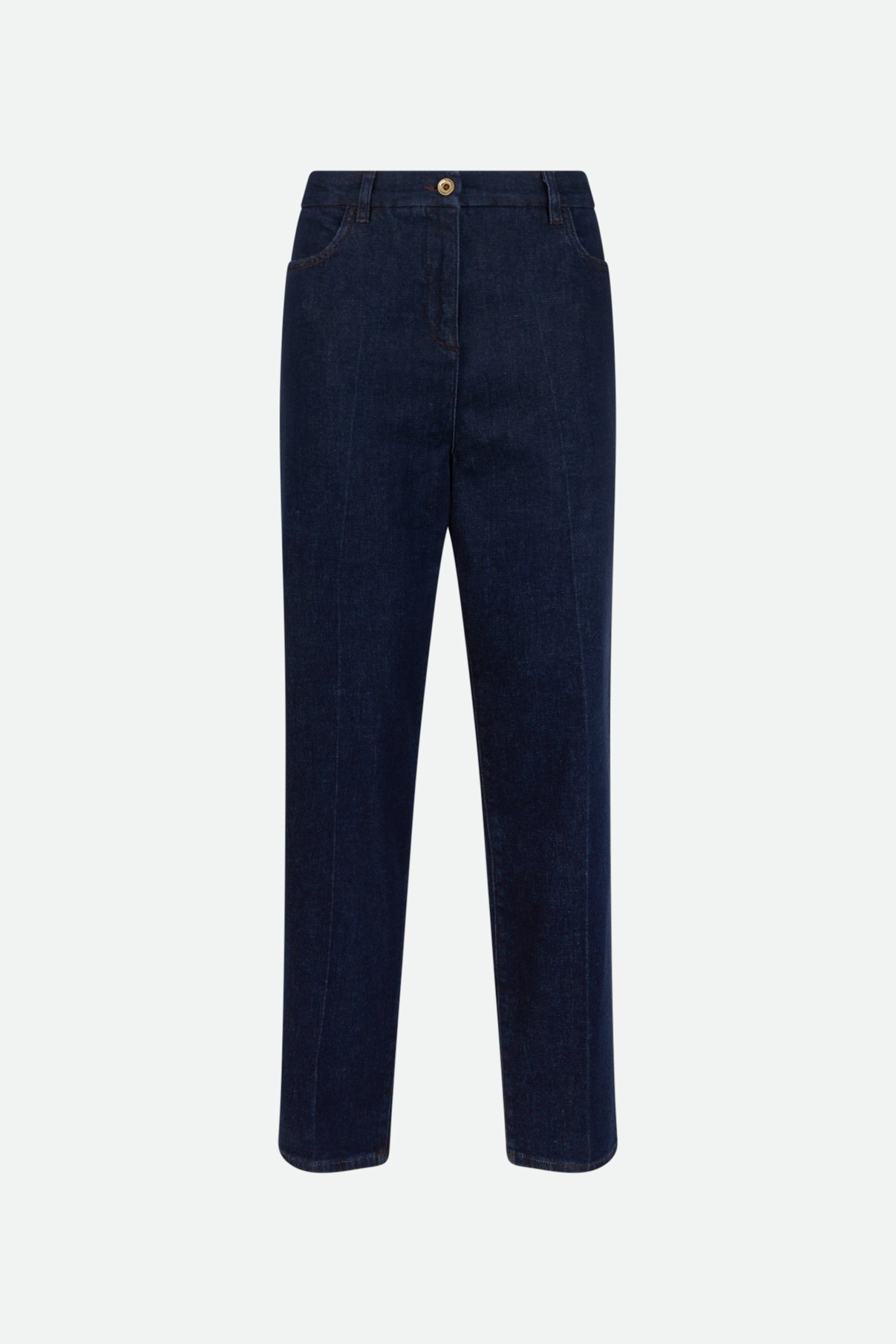 Patrizia Pepe Pantalone High Rise Blue