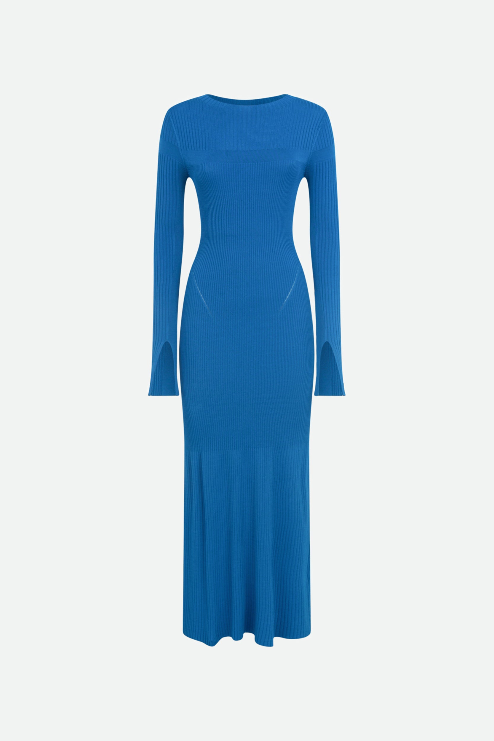 Patrizia Pepe Blue Biker Dress