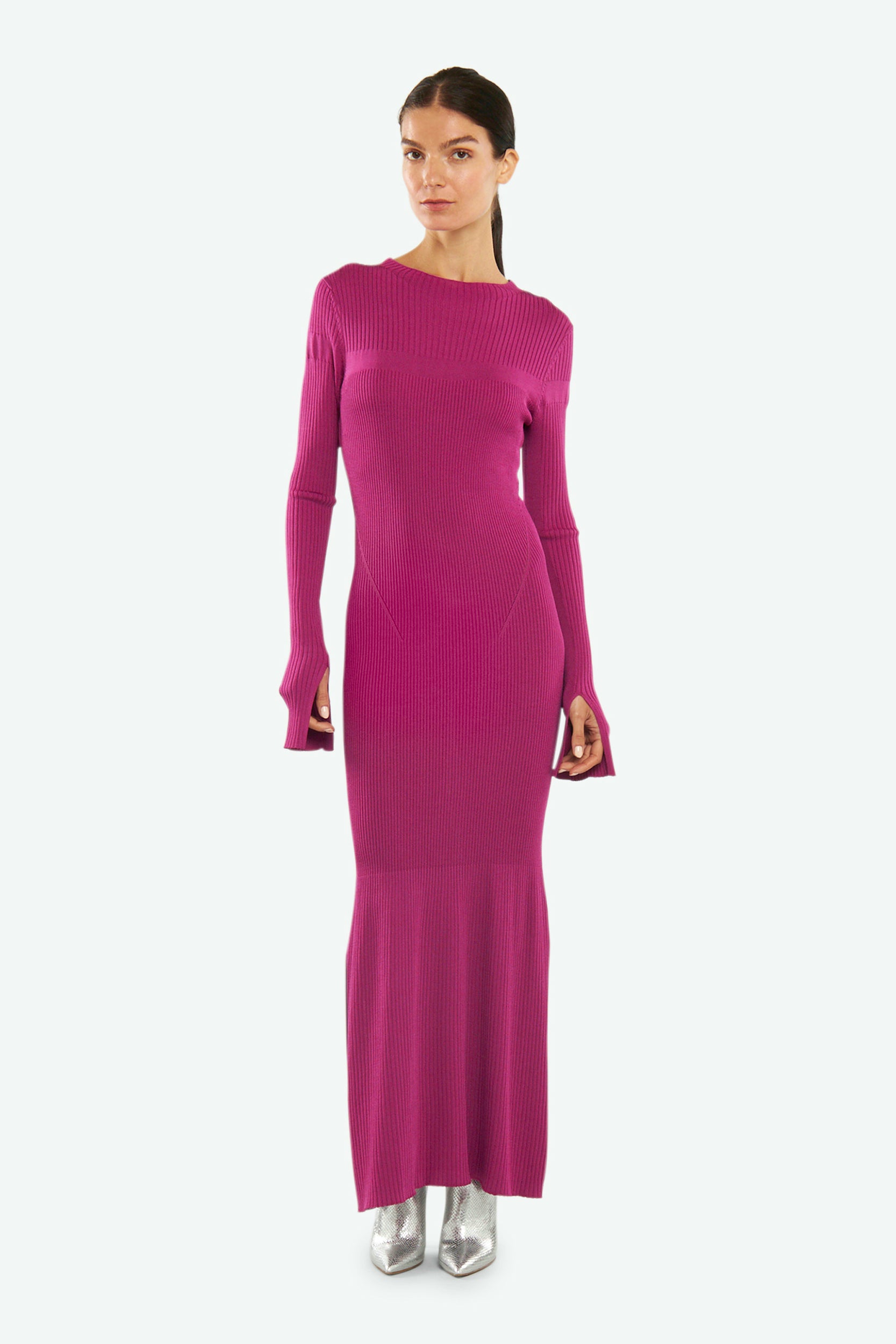 Patrizia Pepe Orchid Long Dress