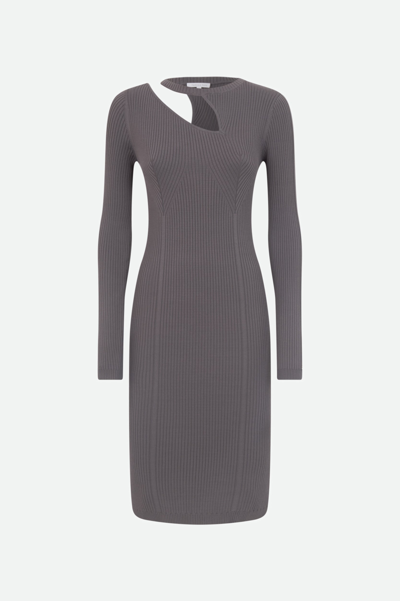 Patrizia Pepe Road Gray Dress
