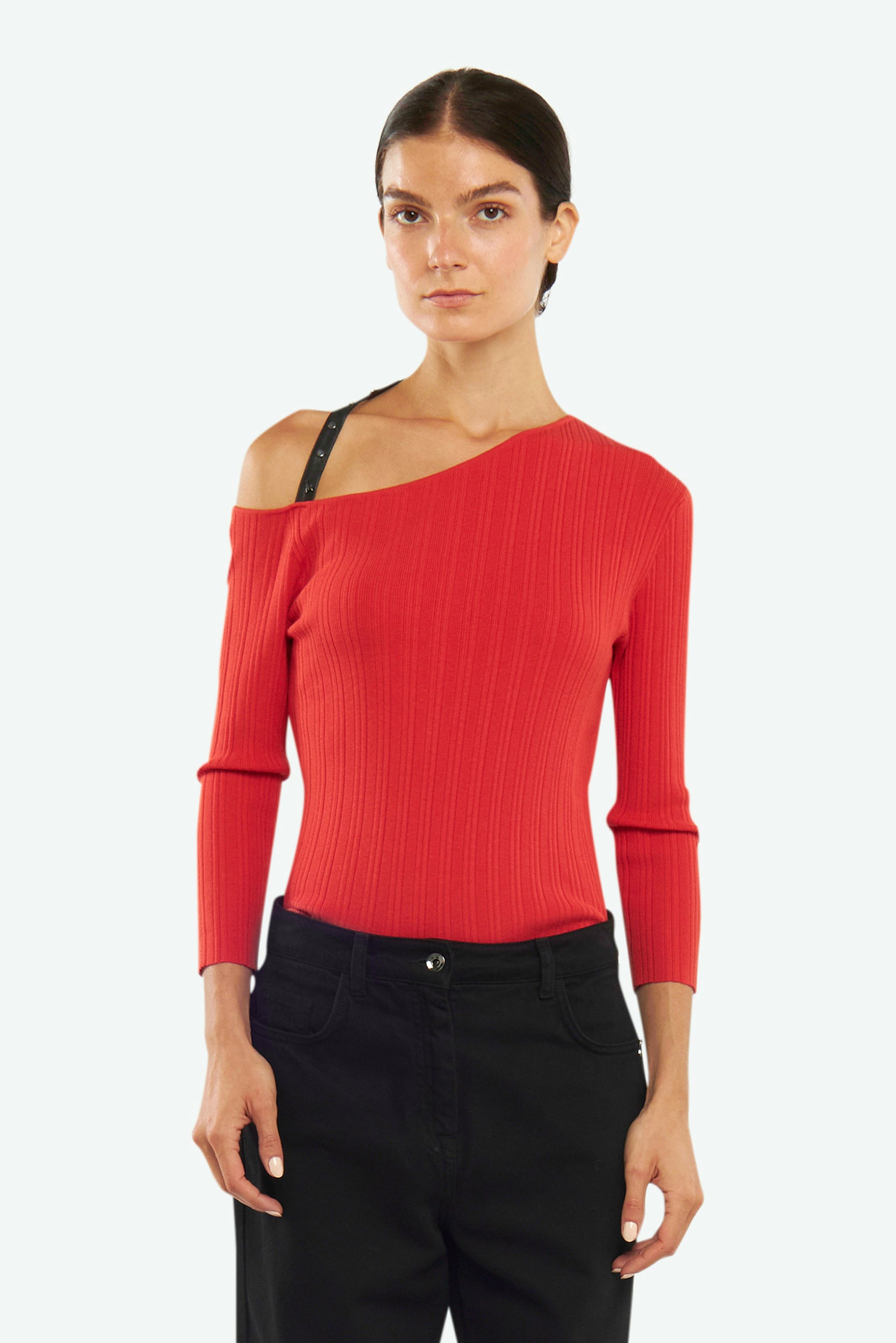 Patrizia Pepe Red Jersey