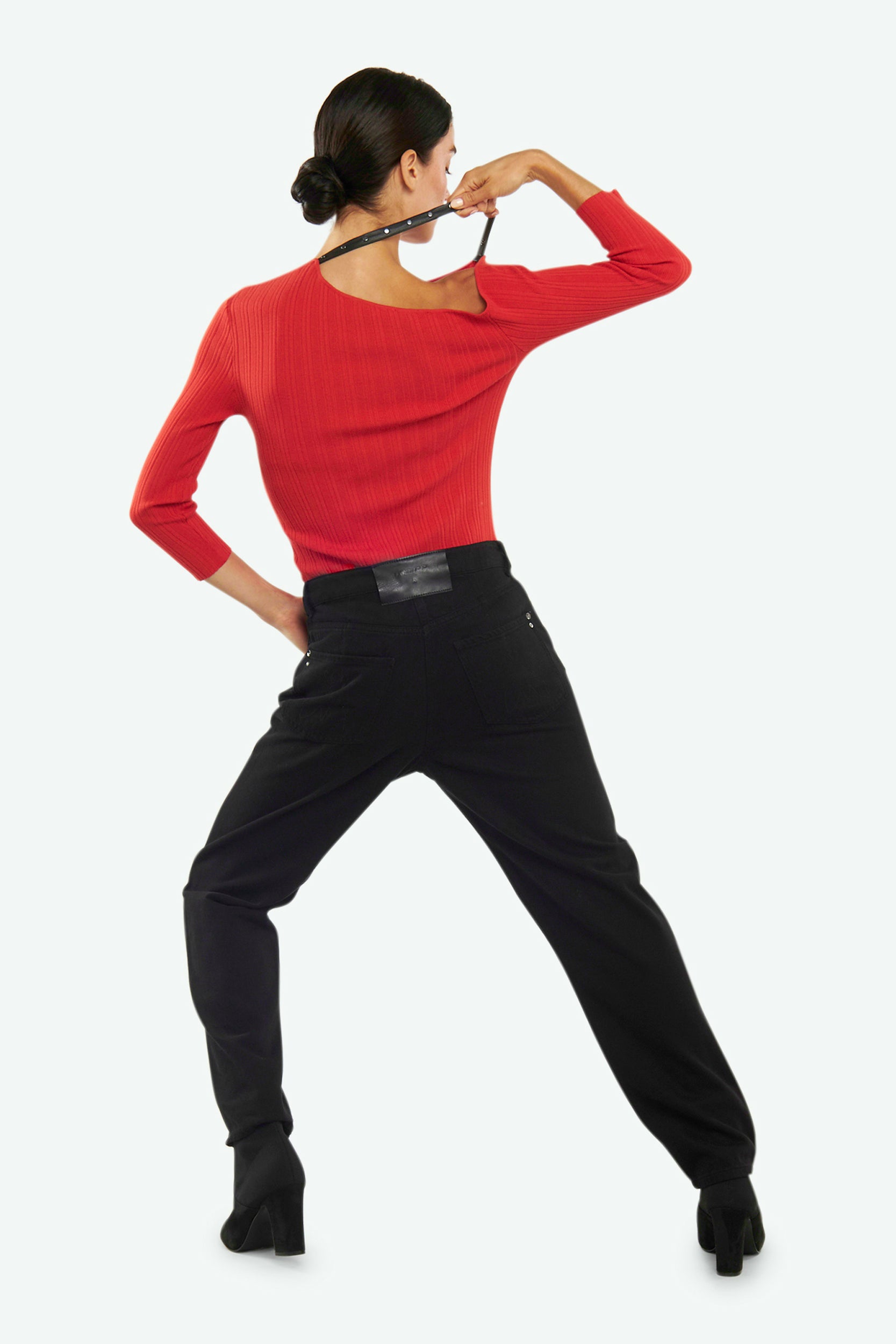Patrizia Pepe Red Jersey