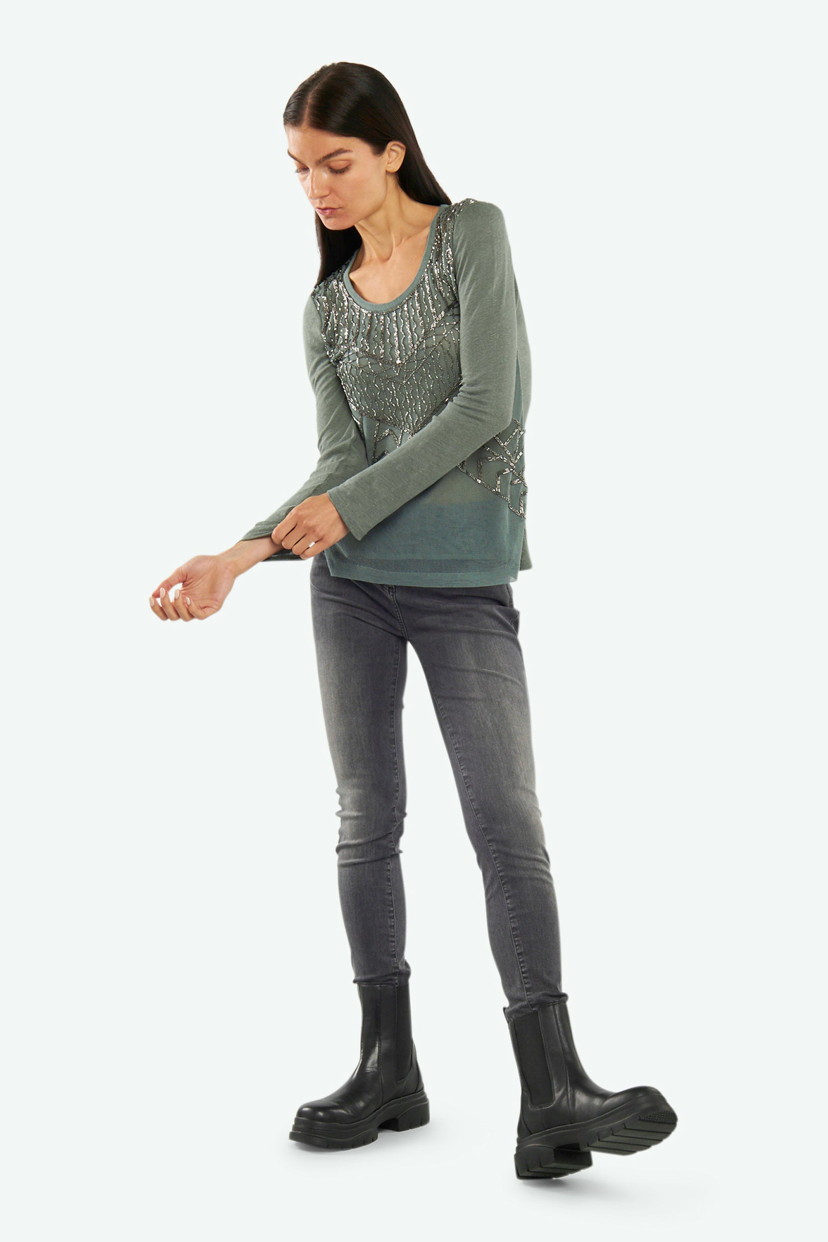 Patrizia Pepe Maglia Verde