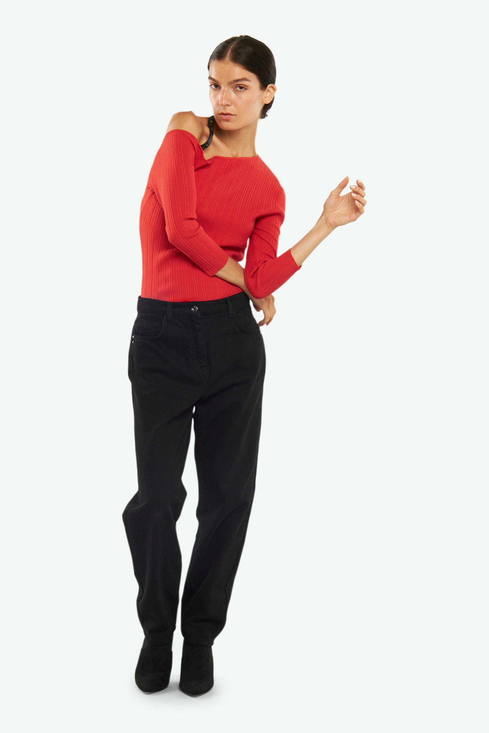 Patrizia Pepe Black Trousers