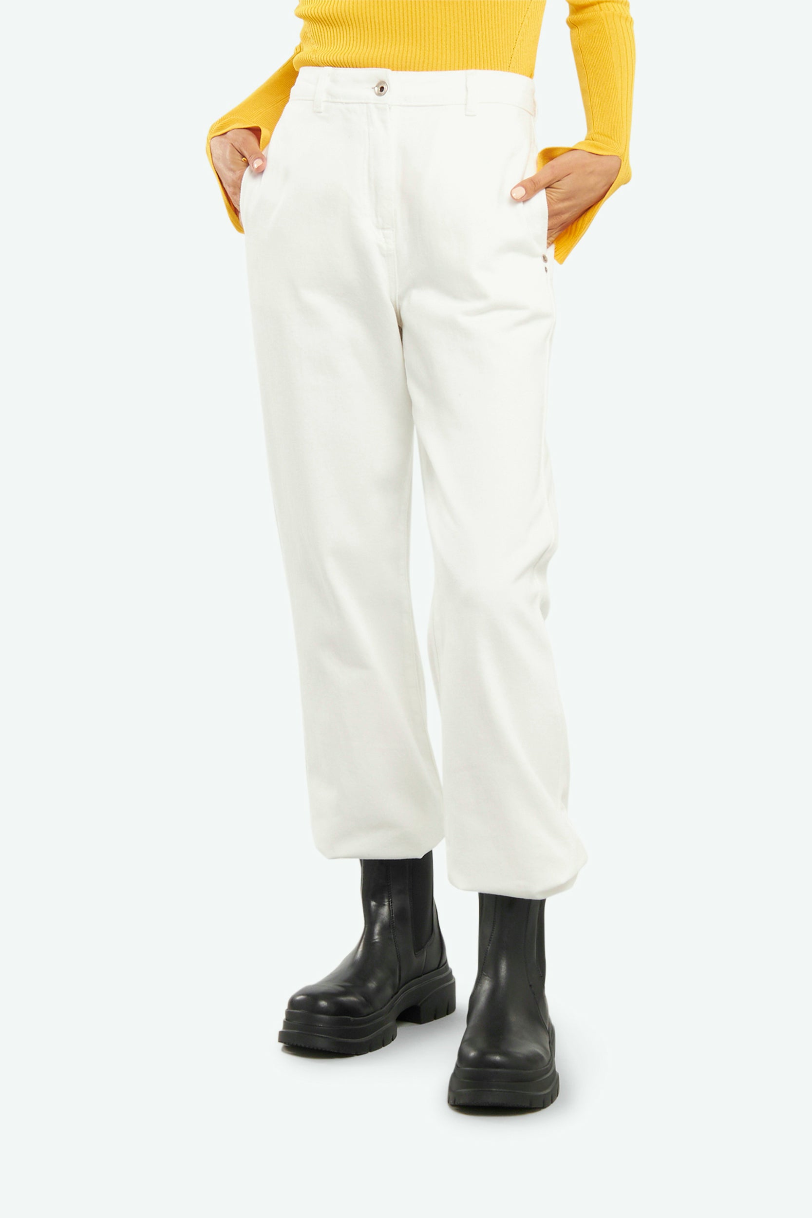 Patrizia Pepe White Trousers