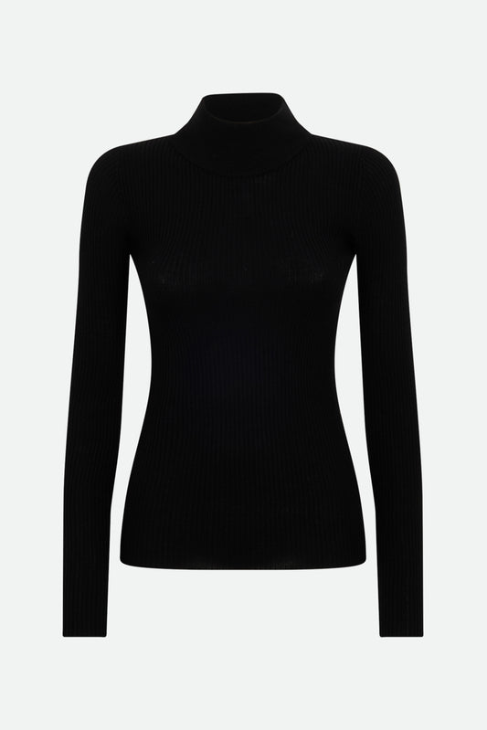 Patrizia Pepe Black Turtleneck