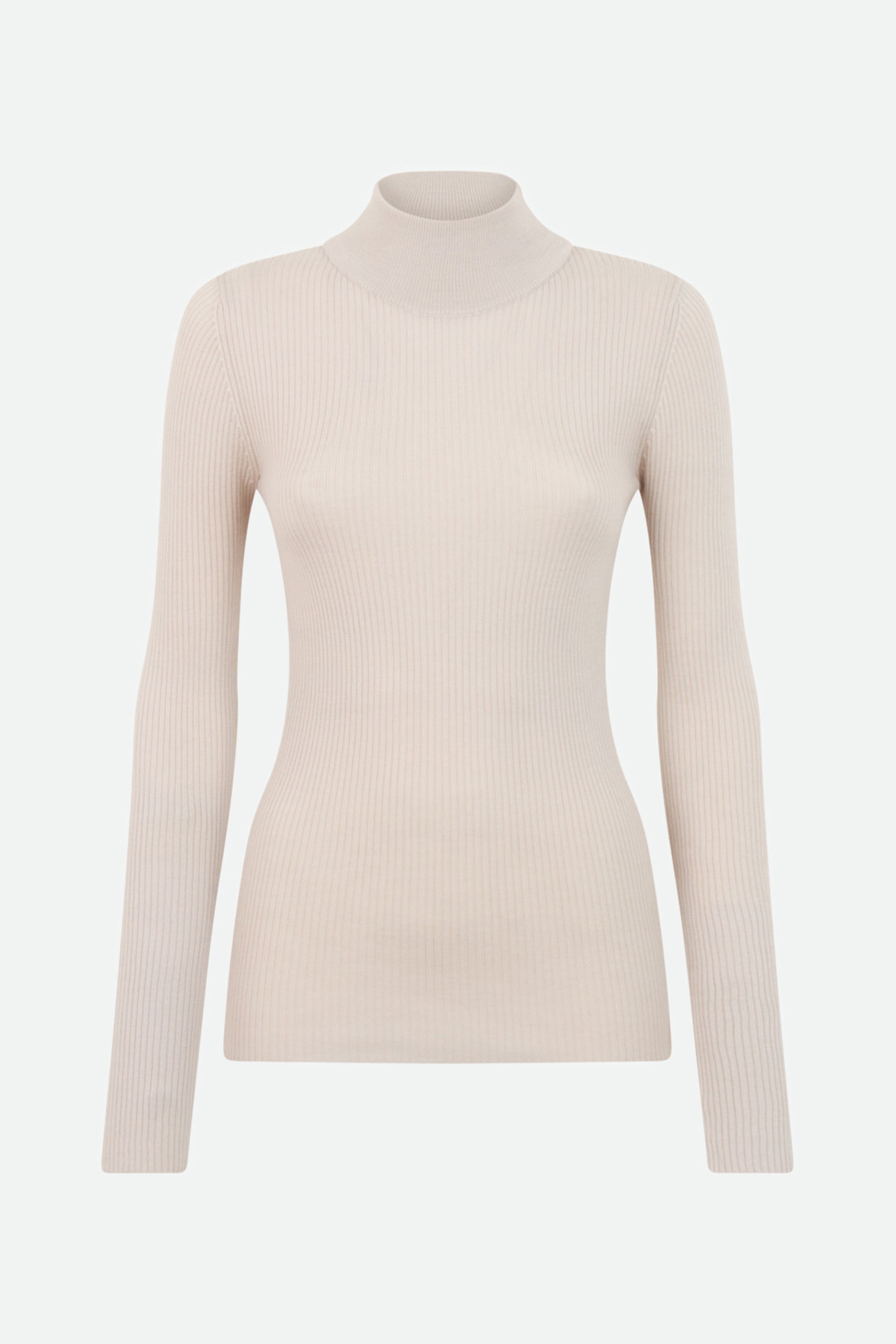 Patrizia Pepe Beige Turtleneck