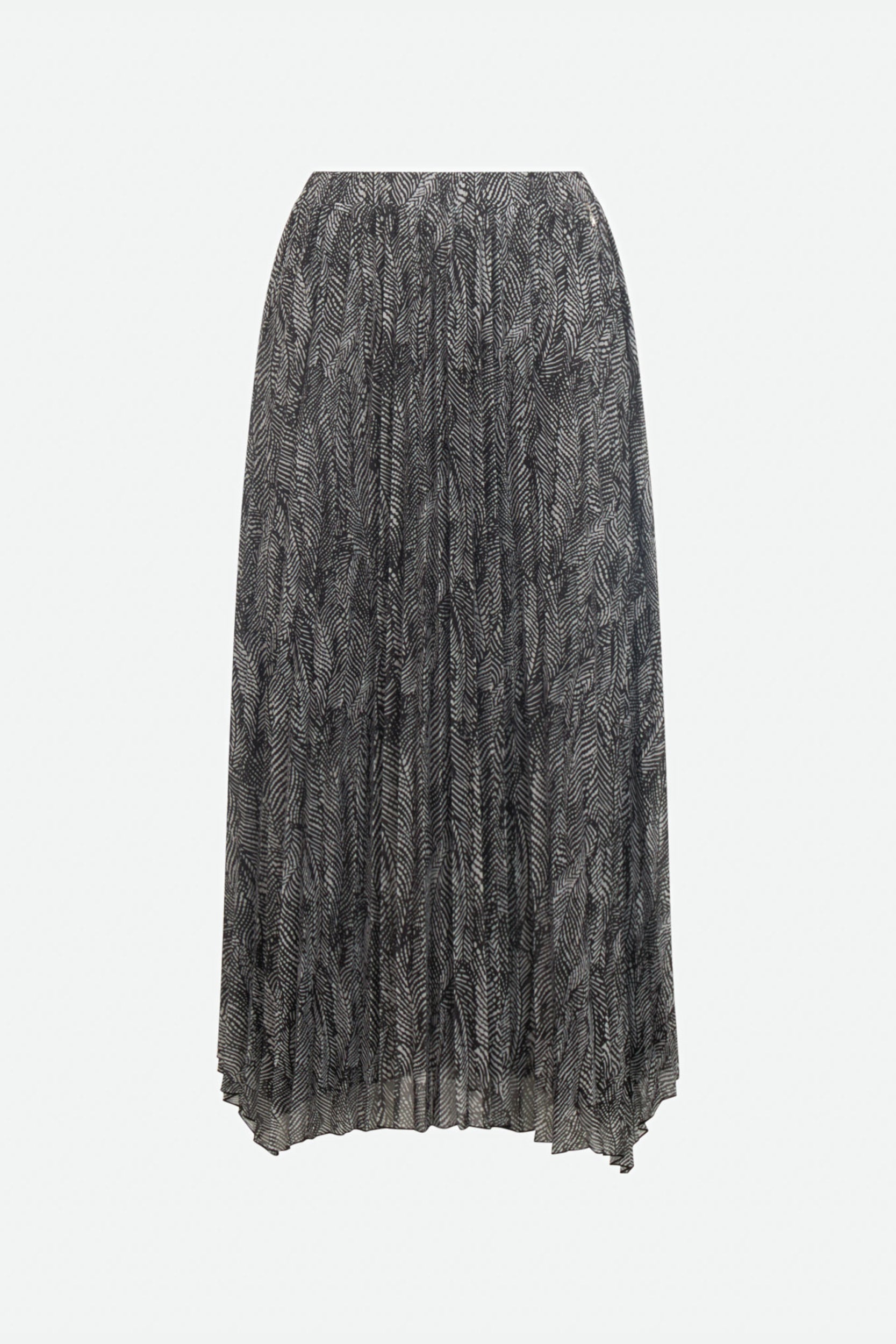 Patrizia Pepe Melange Gray Skirt