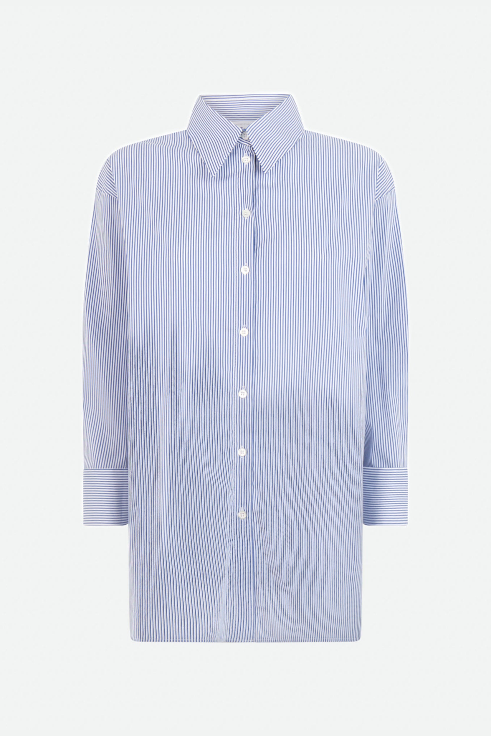 Patrizia Pepe Camicia Basic Azzurra