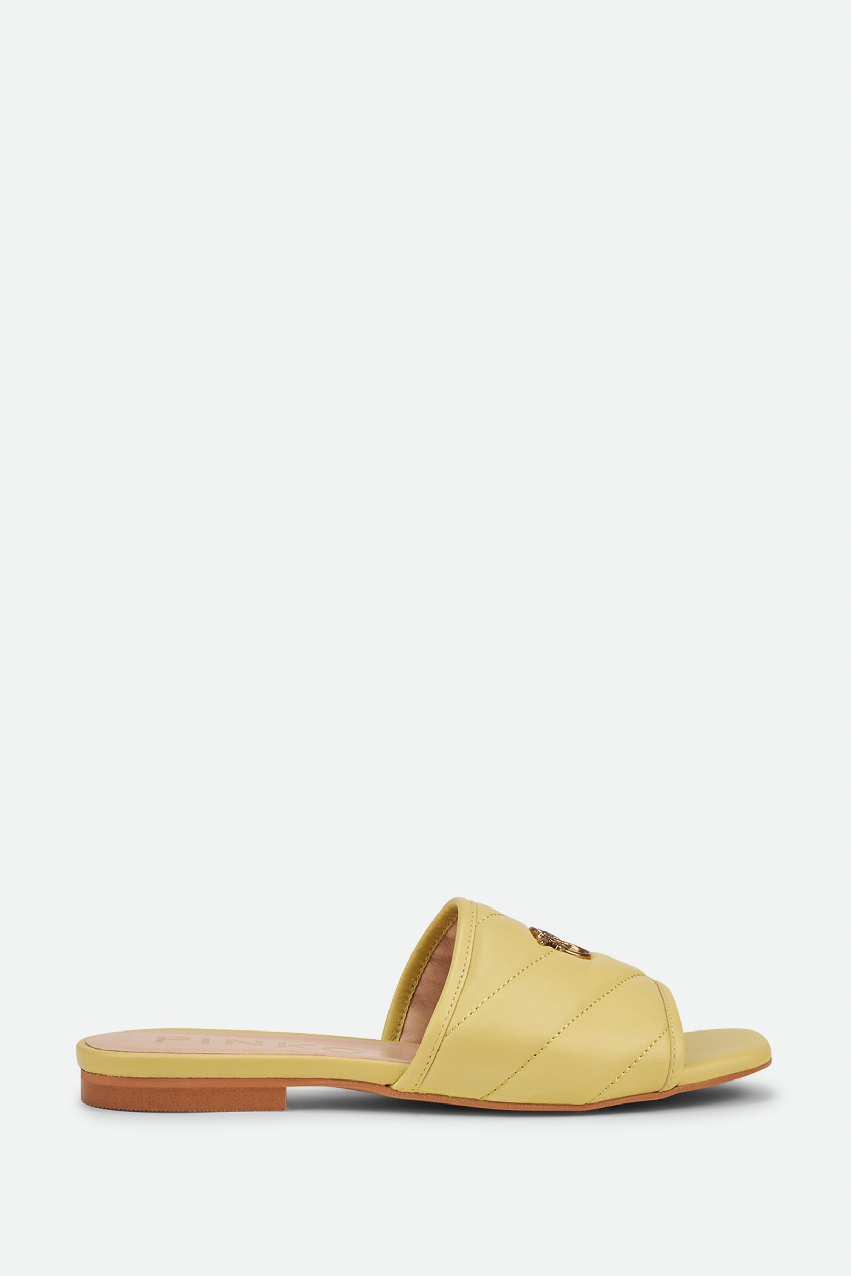 Pinko Yellow Low Sandal