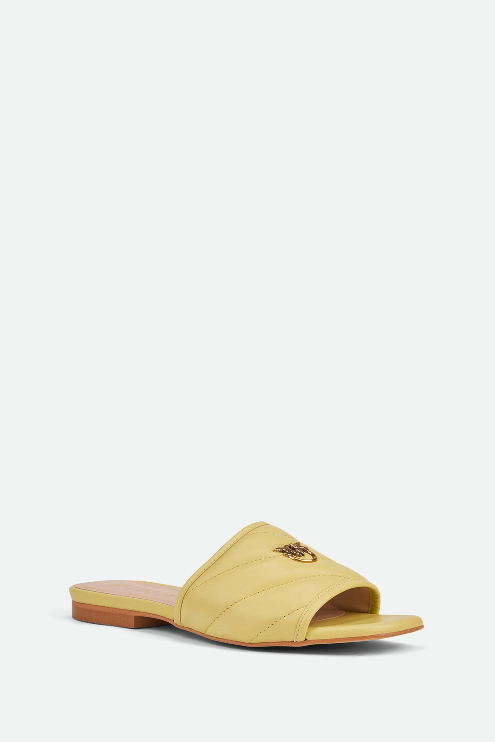 Pinko Yellow Low Sandal