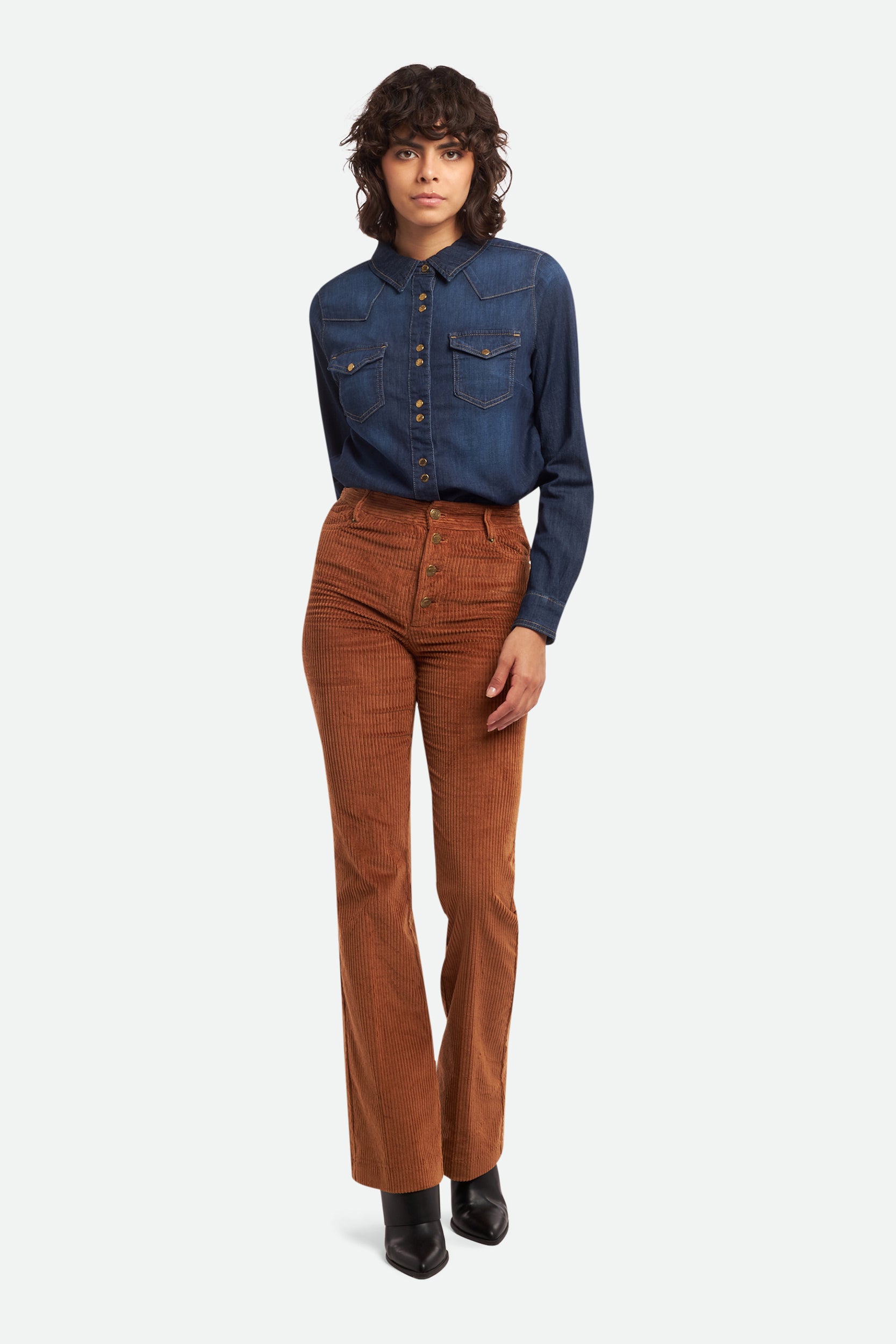 Pinko Blue Denim Shirt