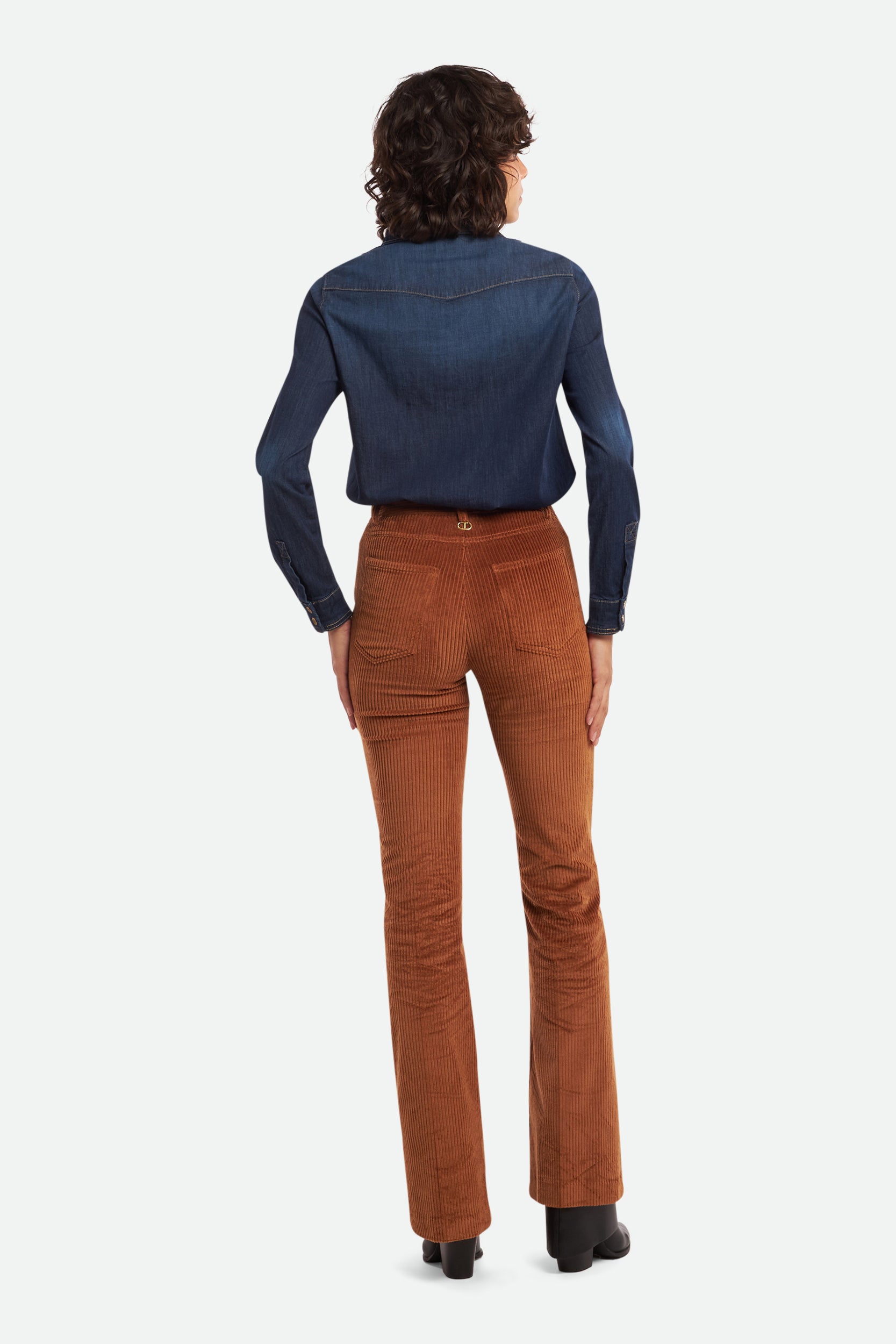 Pinko Blue Denim Shirt