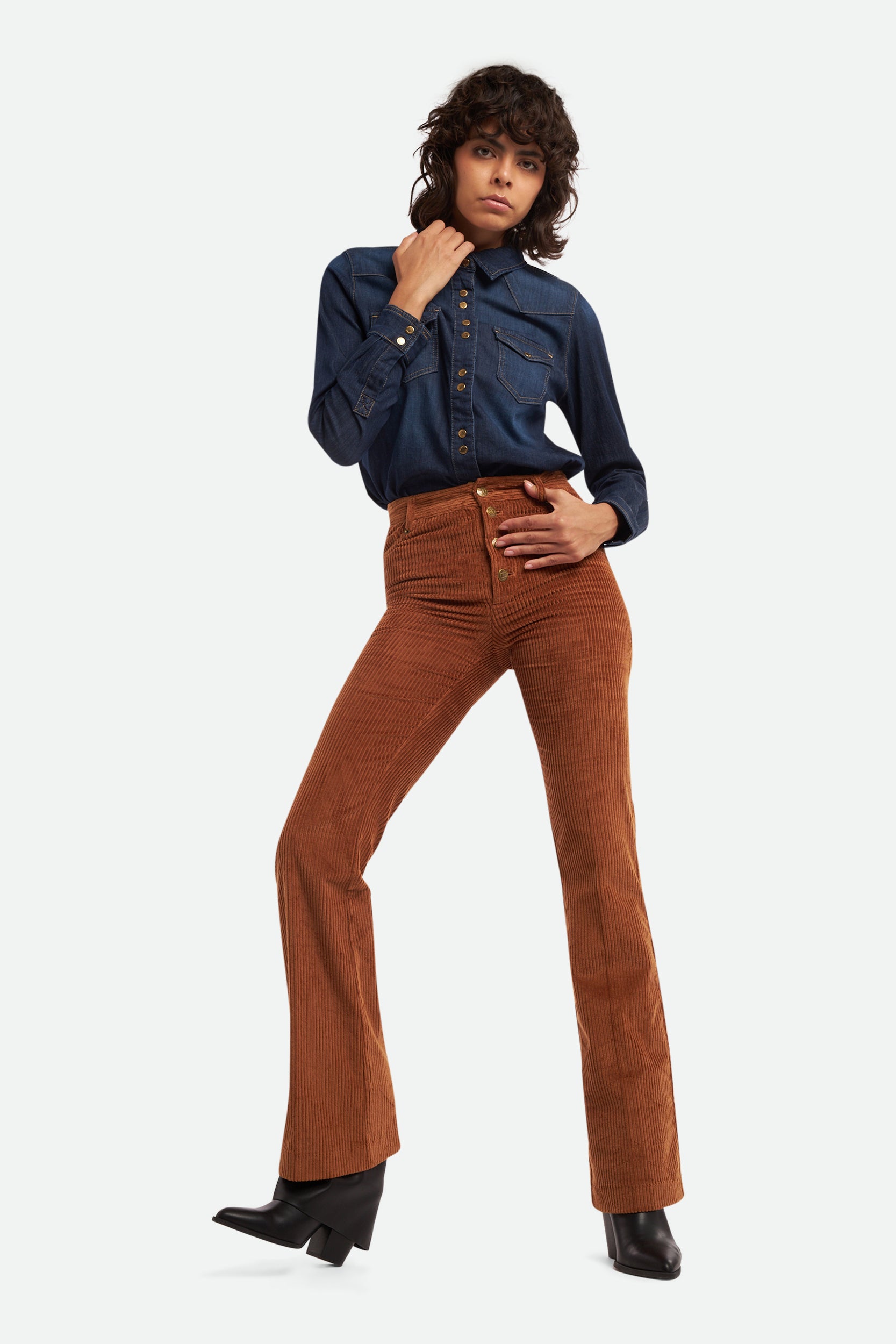 Pinko Blue Denim Shirt