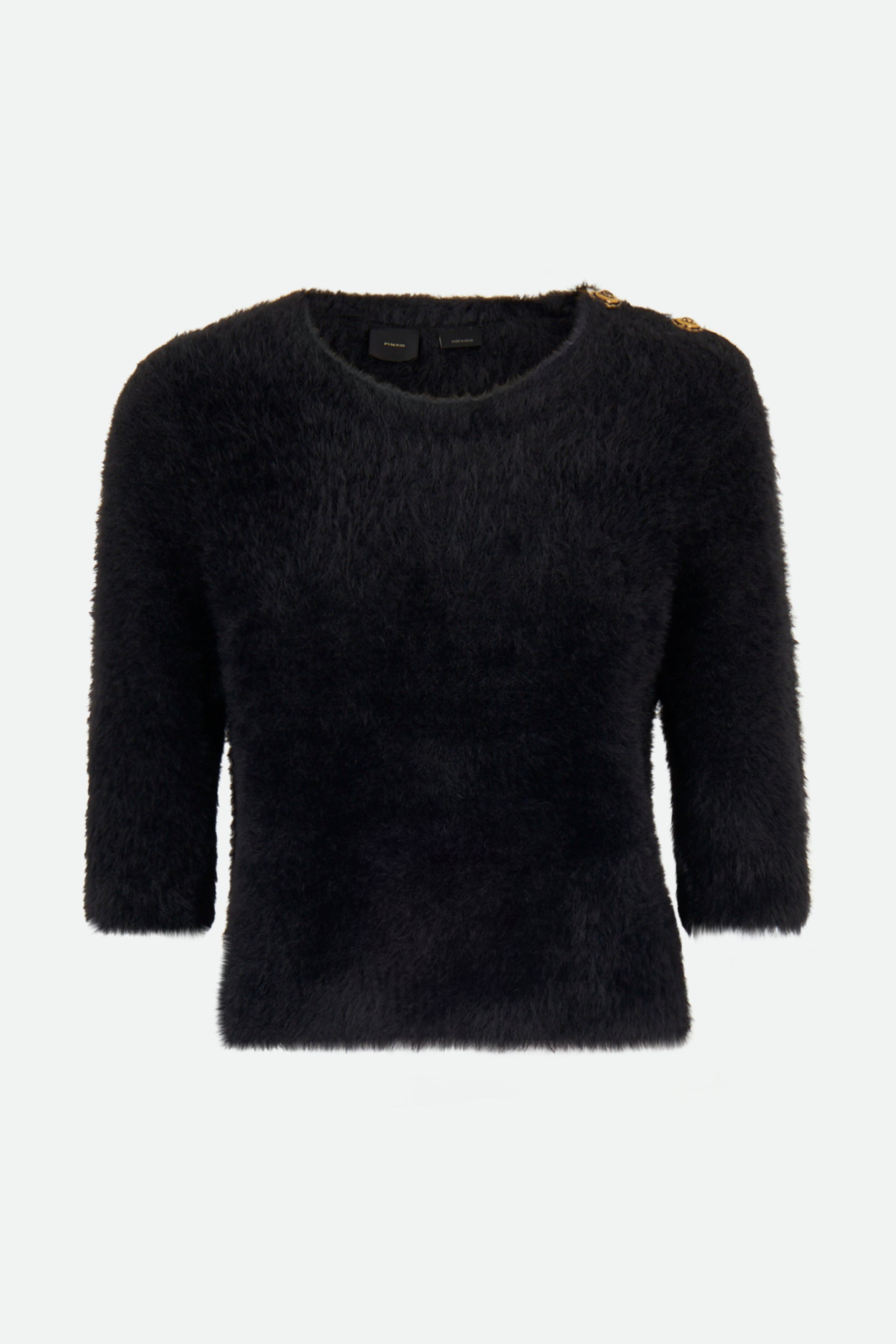 Pinko Black Commando Sweater