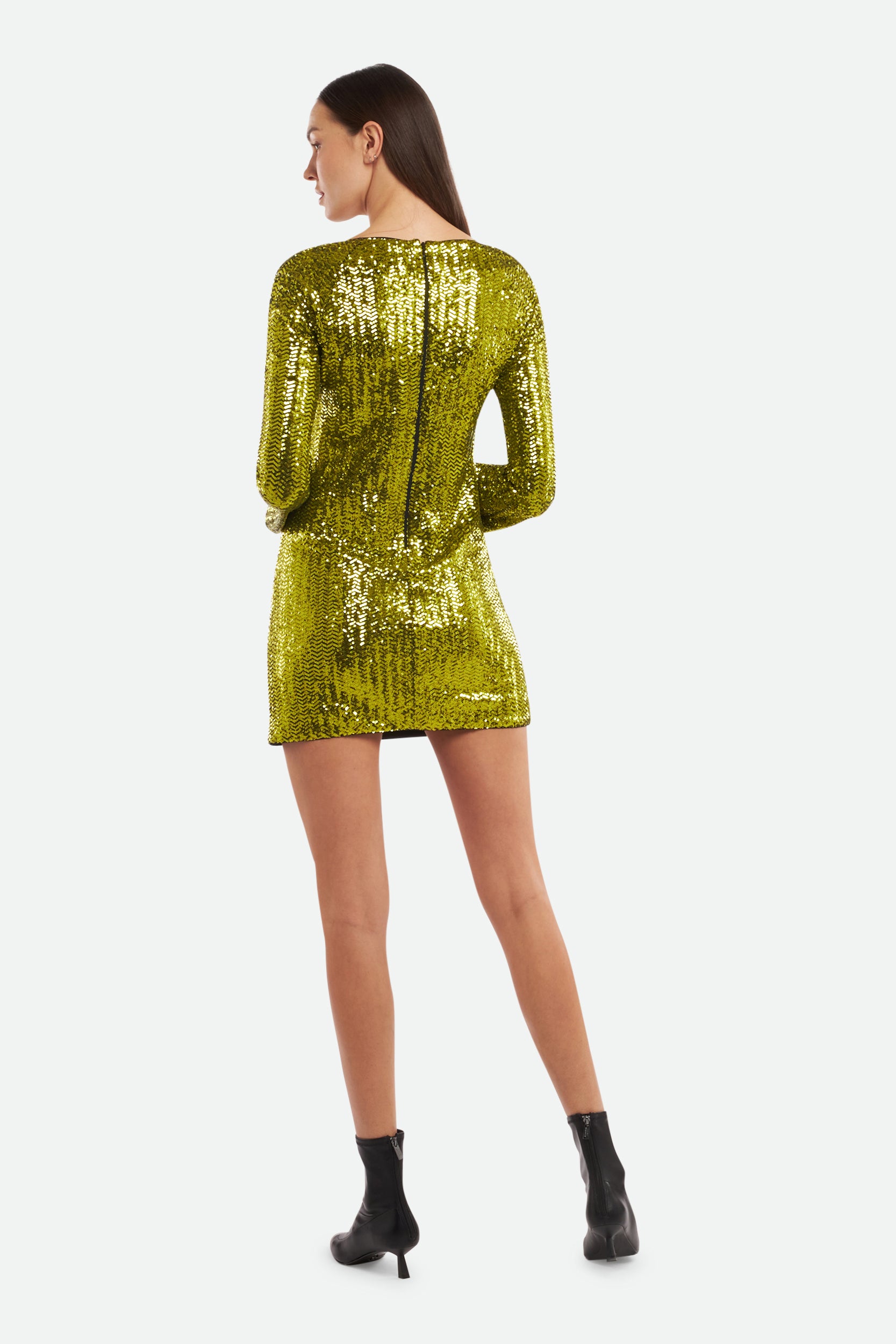 Pinko Aubine Lime dress