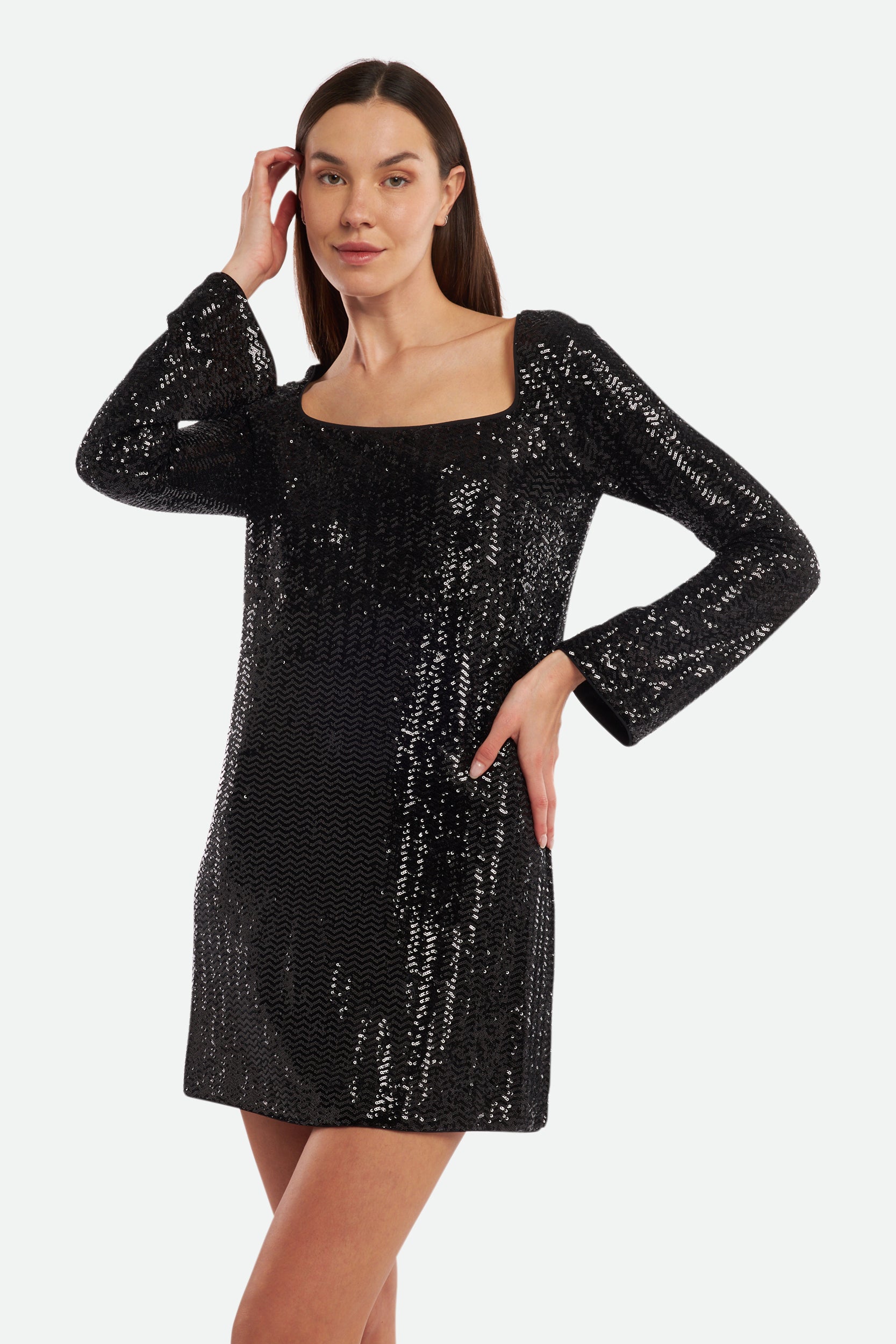 Pinko Black Aubine Dress