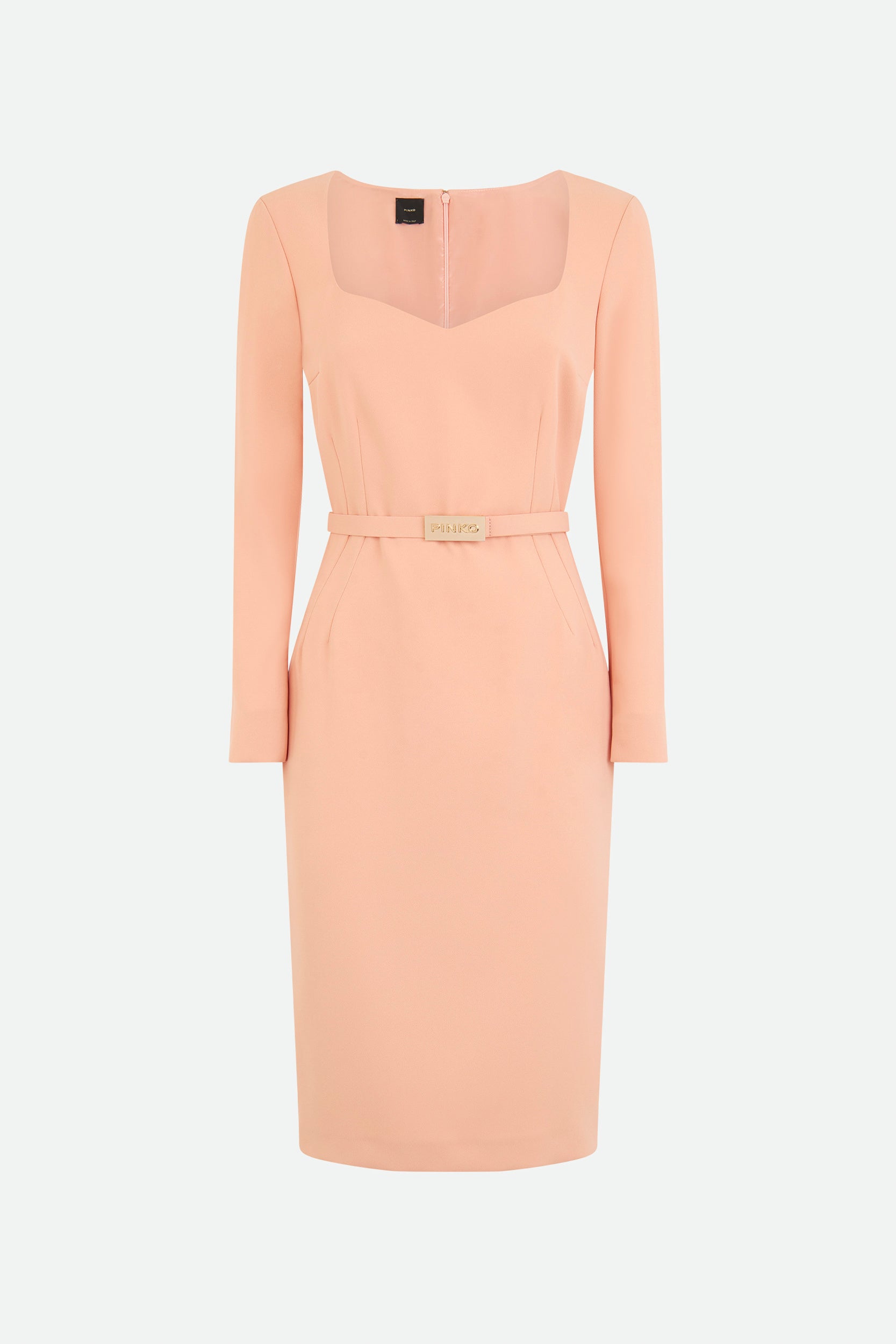 Powder Pink Midi Dress