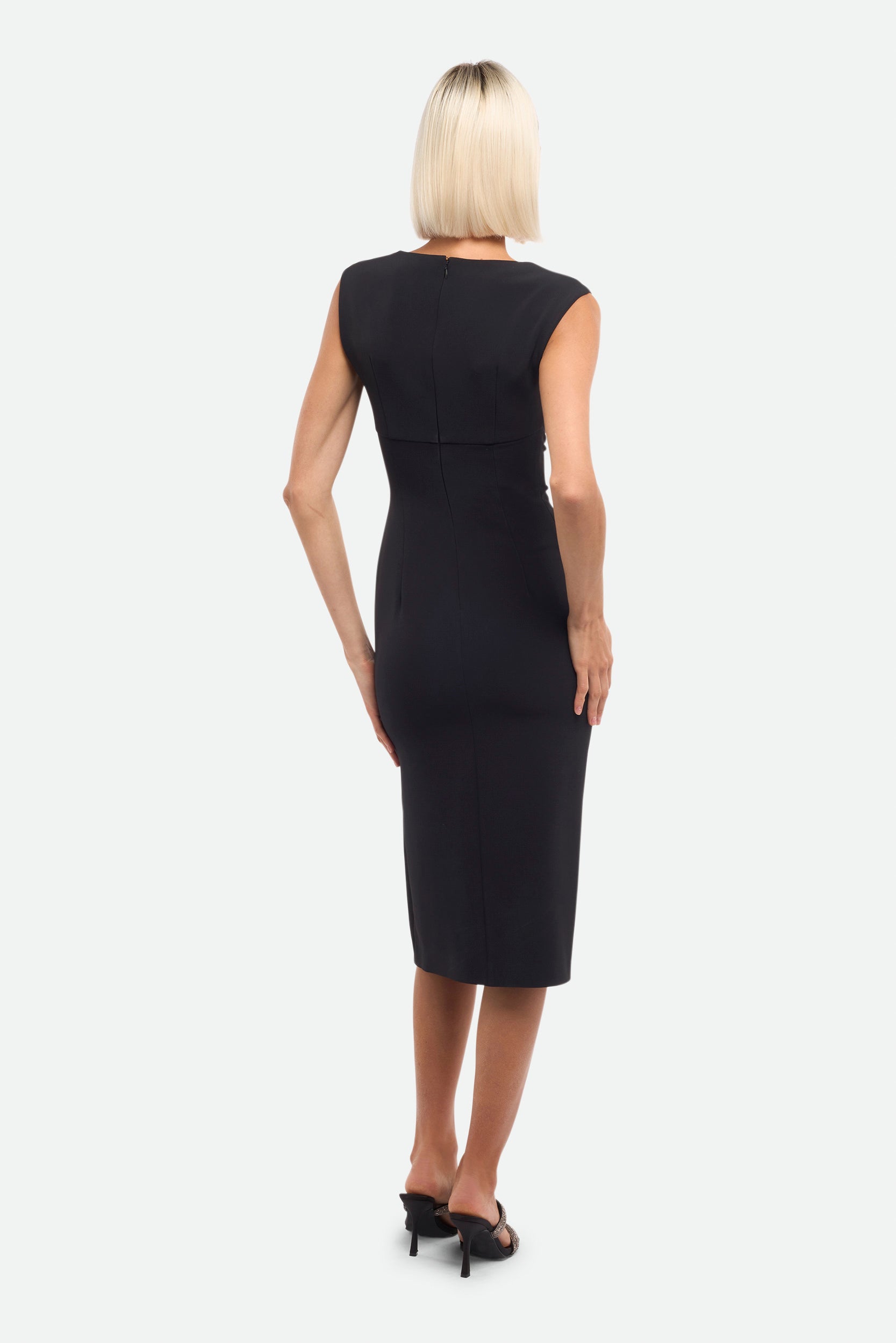 Pinko Black Midi Dress