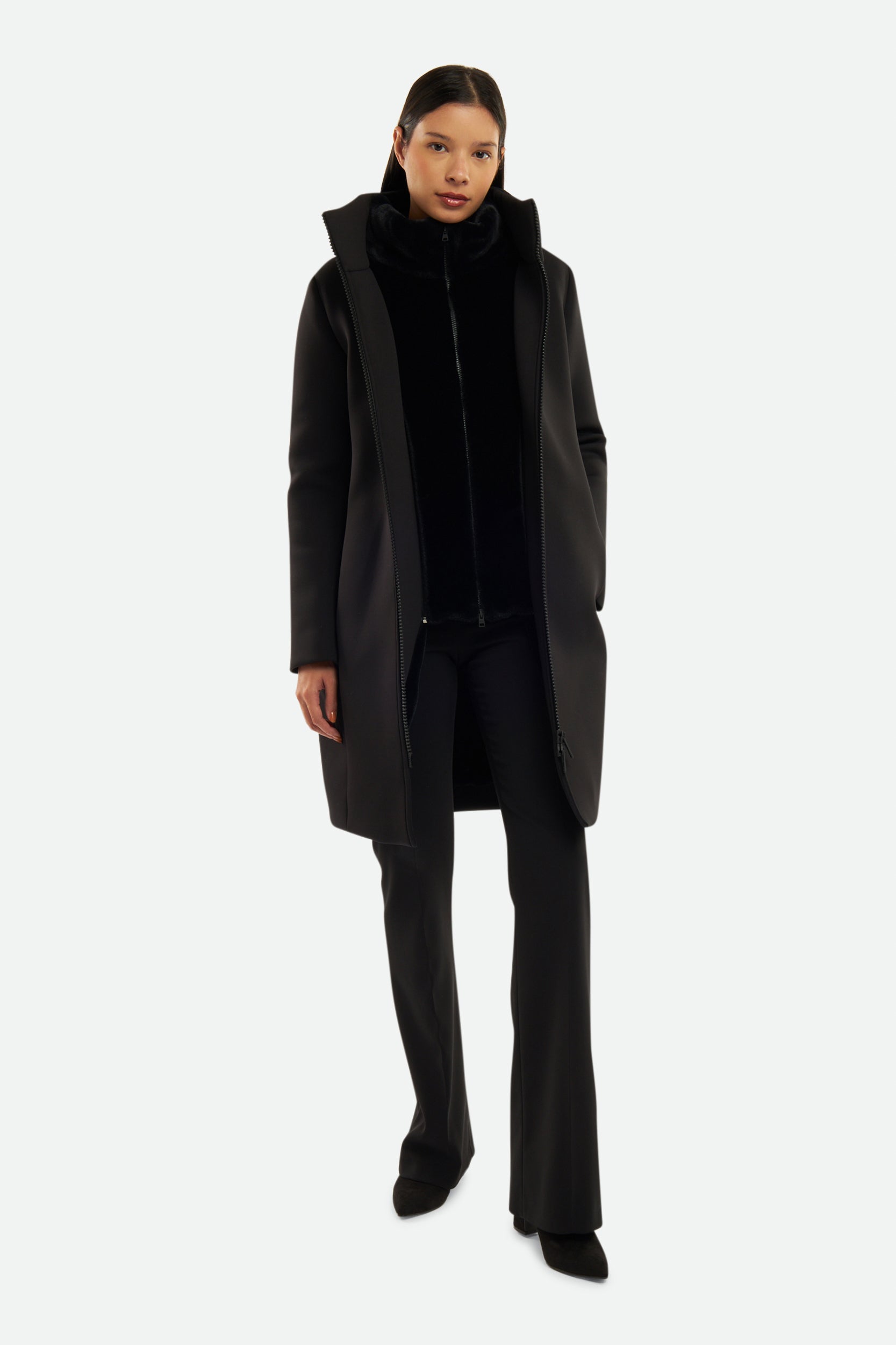 Herno Black Coat