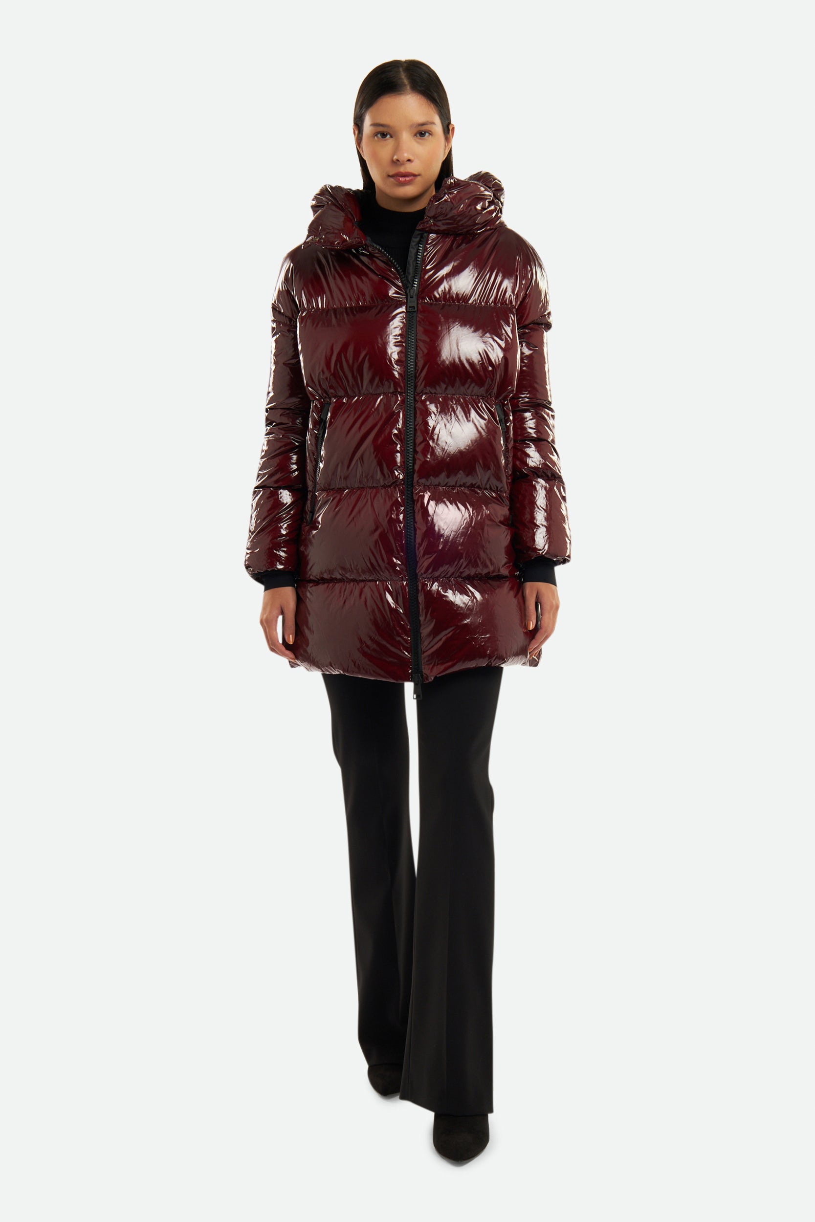 Herno Laminar Bordeaux down jacket