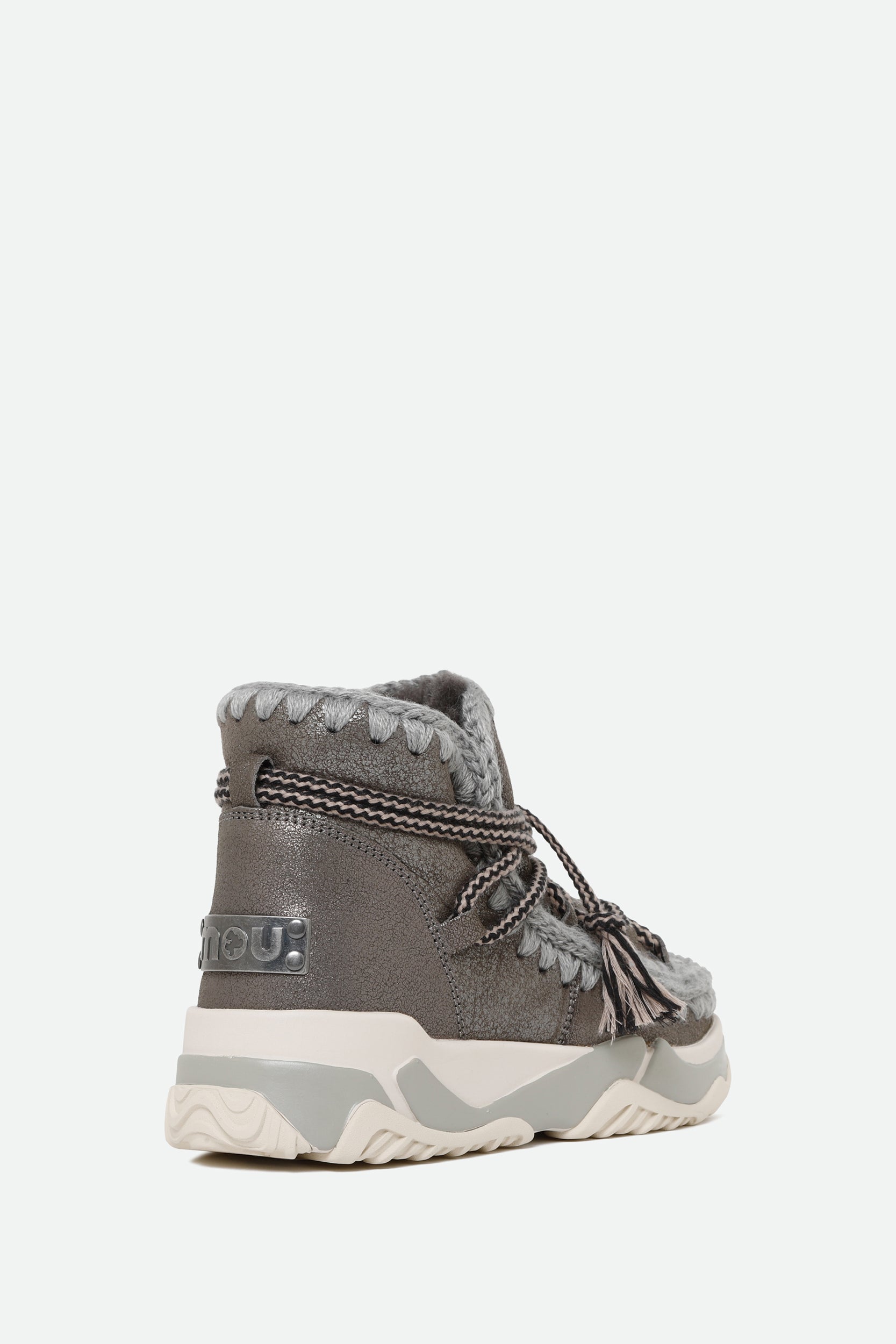 Mou Trainer Scoubidoo Lace Grigie