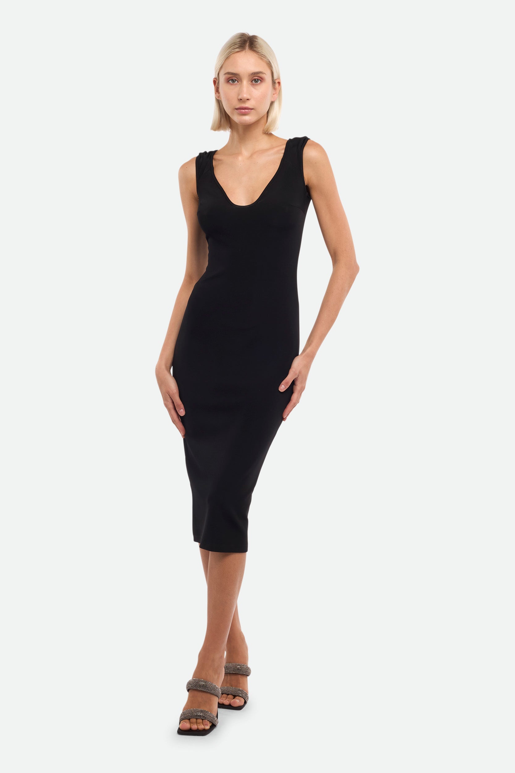 Pinko Black Midi Dress