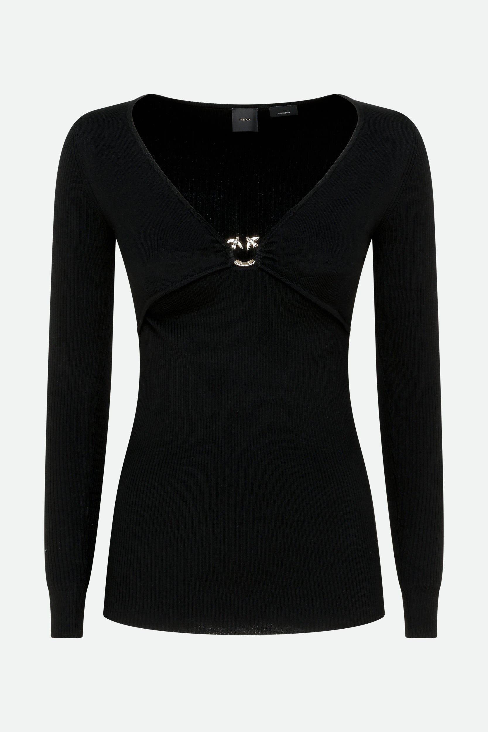 Pinko Black Logo Shirt