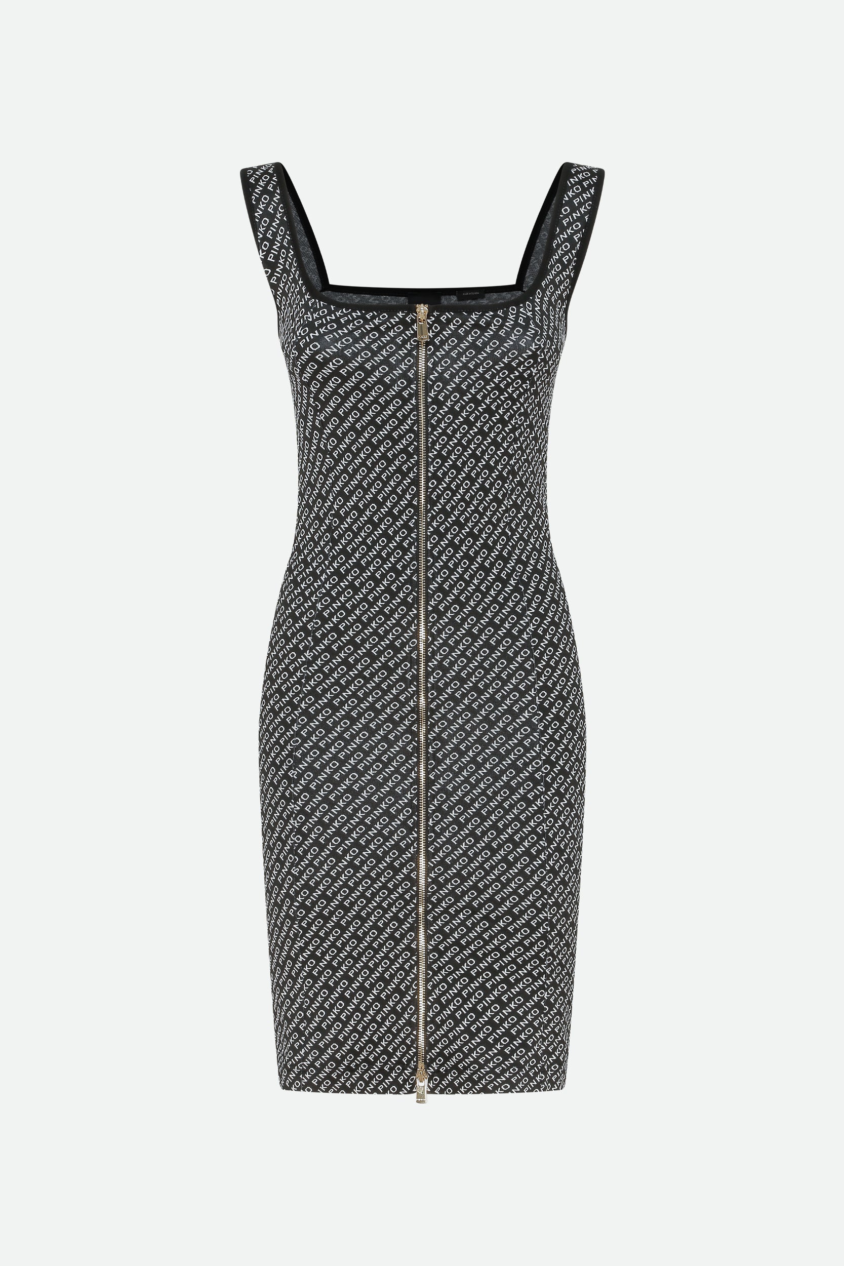 Pinko Midi Multicolored Sheath Dress