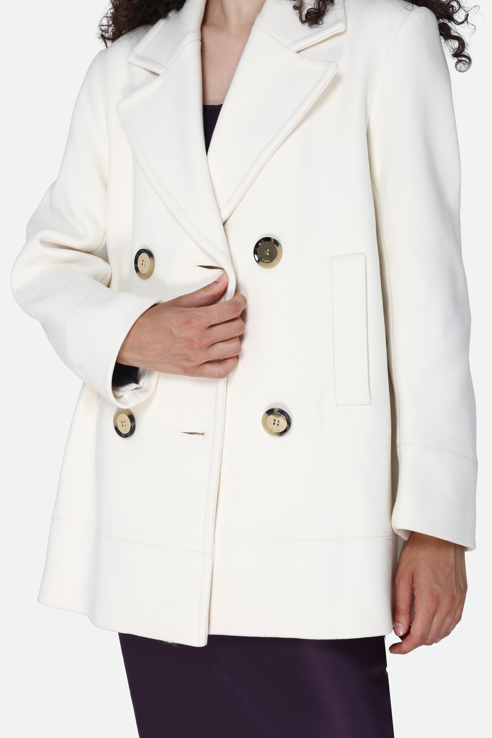 Pinko Cappotto Bianco