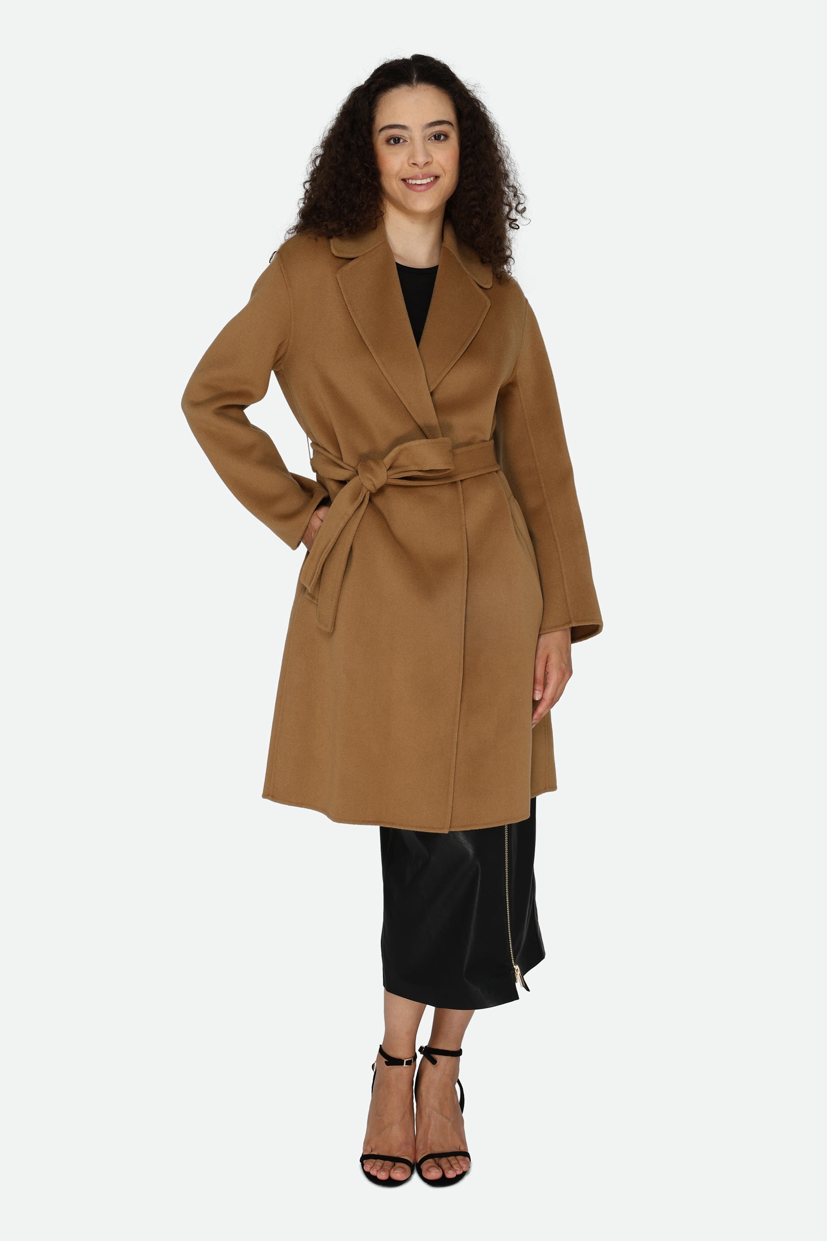 Pinko Capotto Cammello