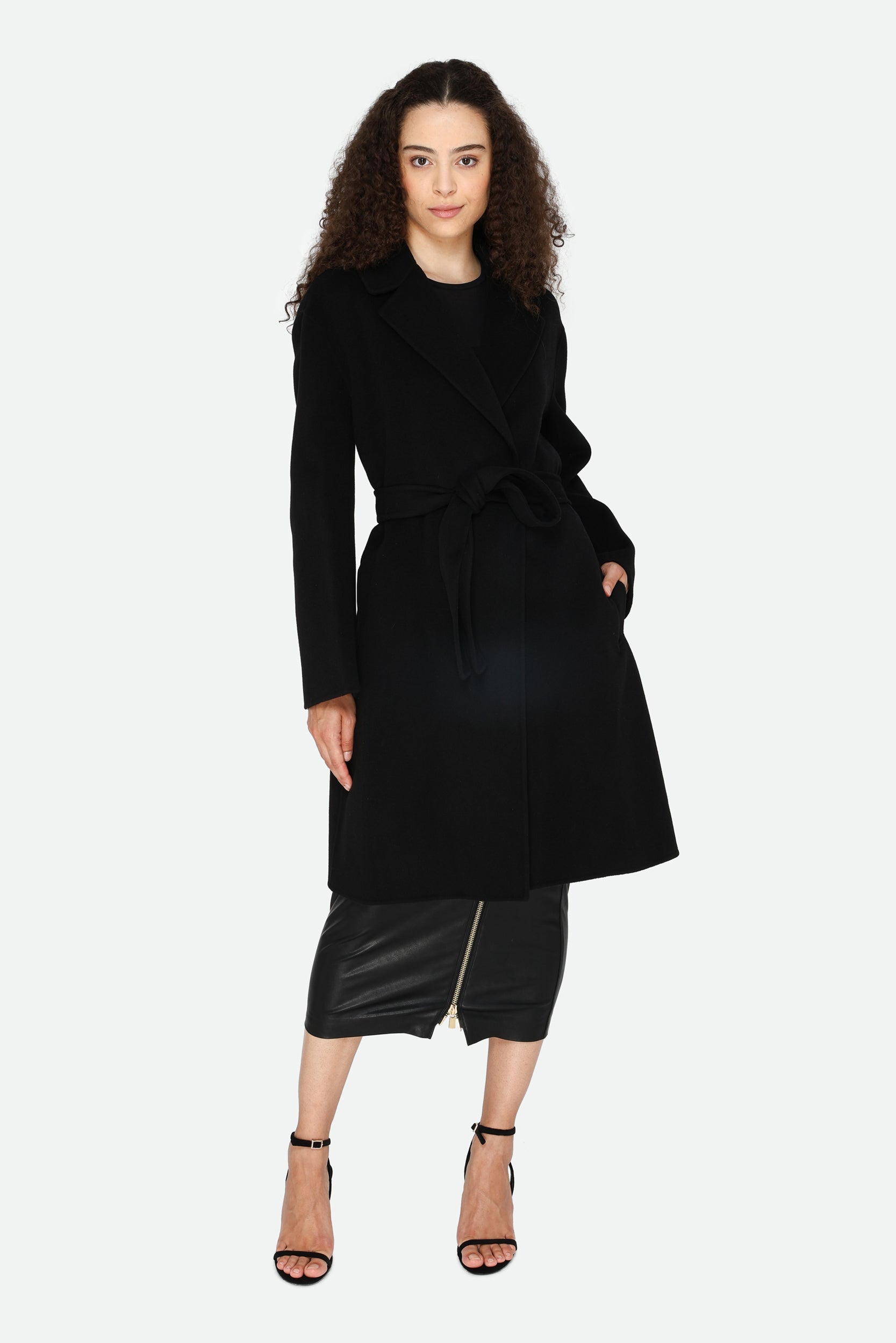 Pinko Cappotto Nero