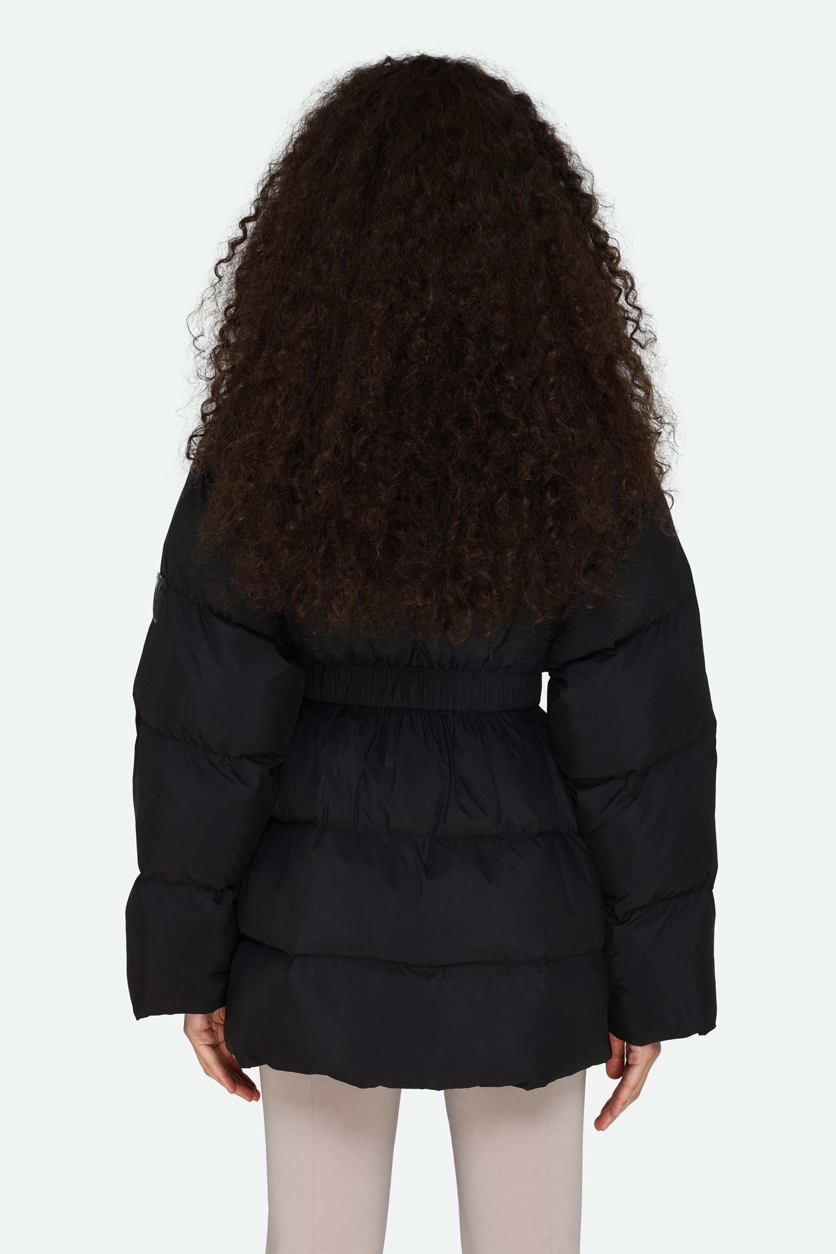 Pinko Black Down Jacket