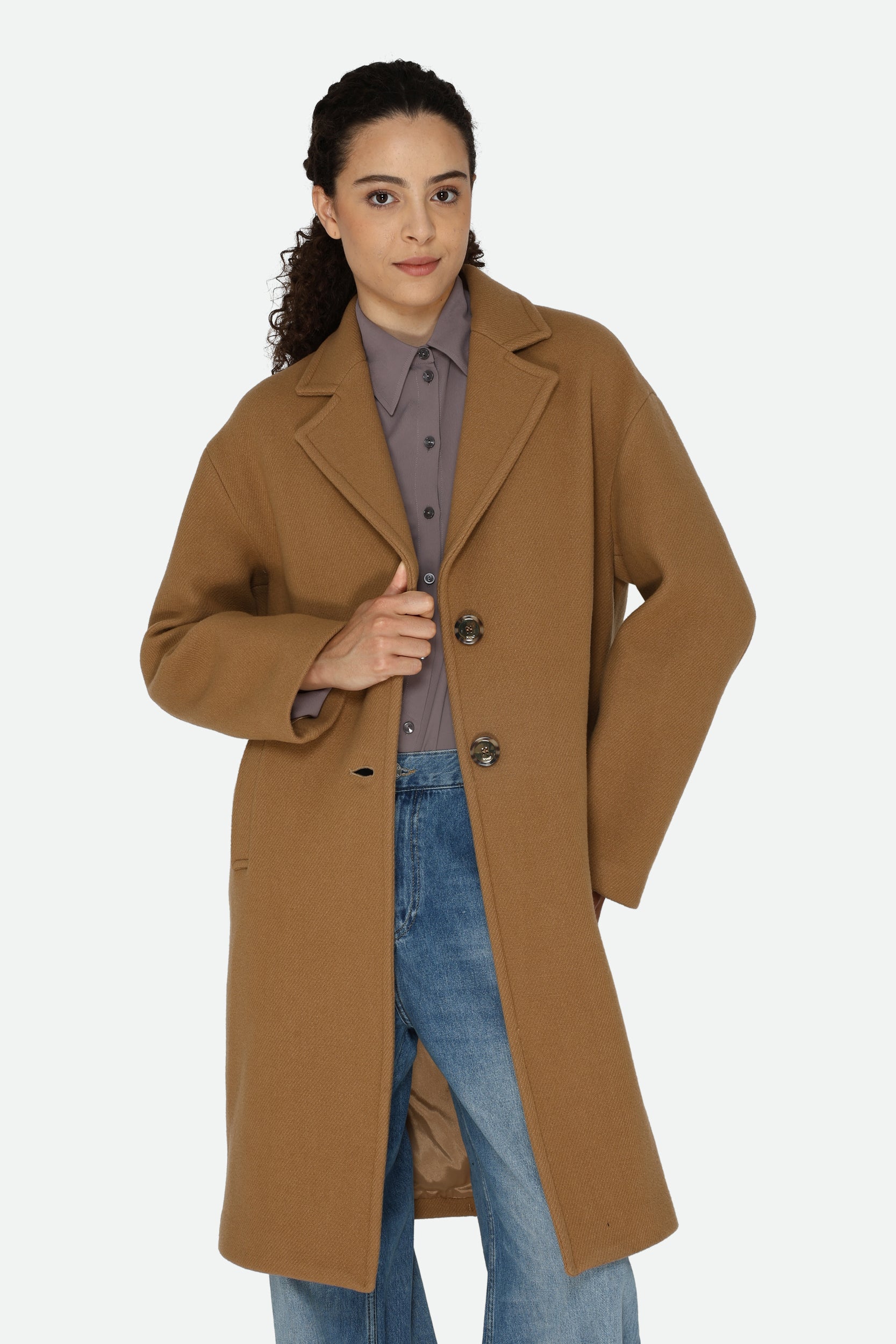 Pinko Cappotto Marrone