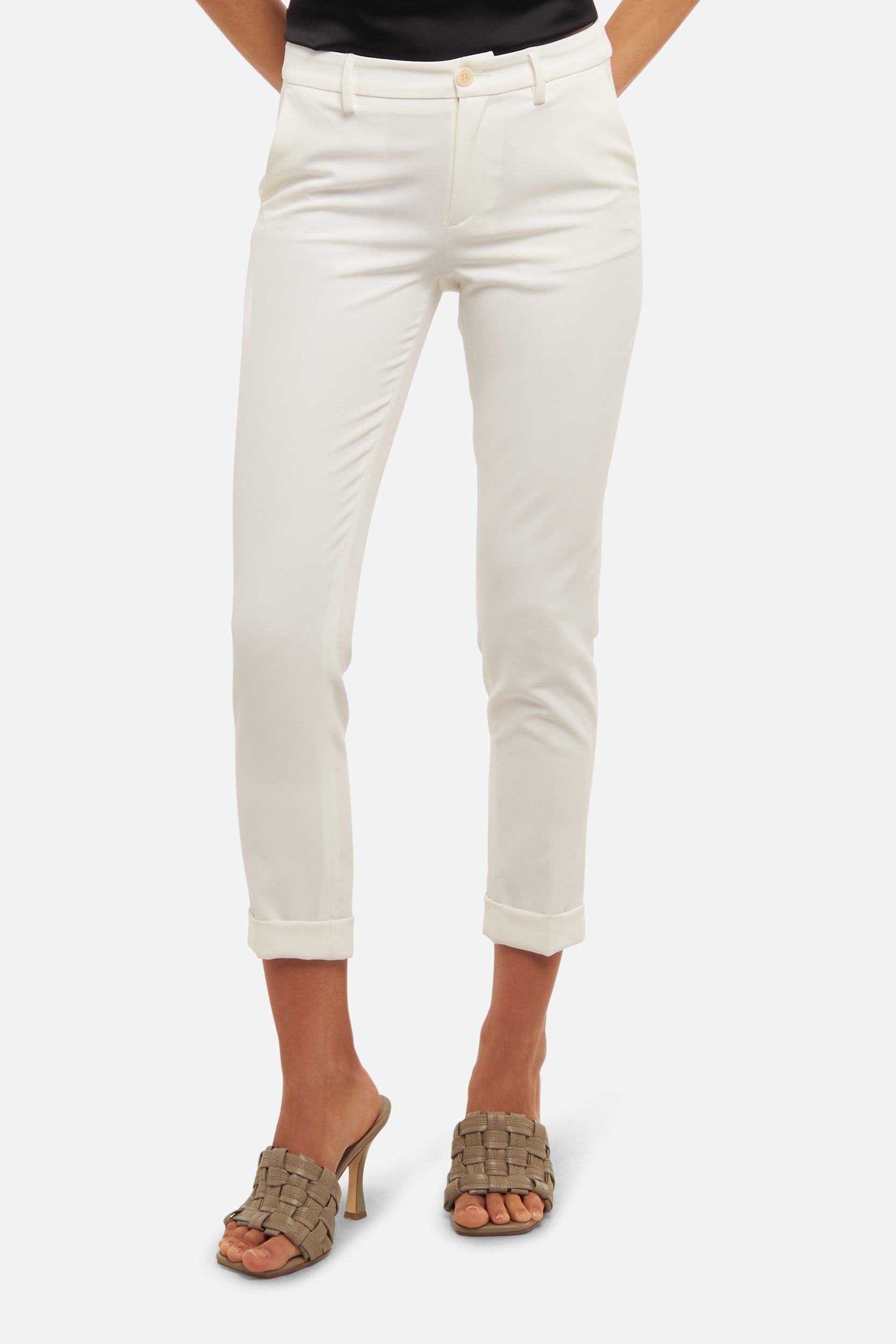 Liu Jo White Trousers