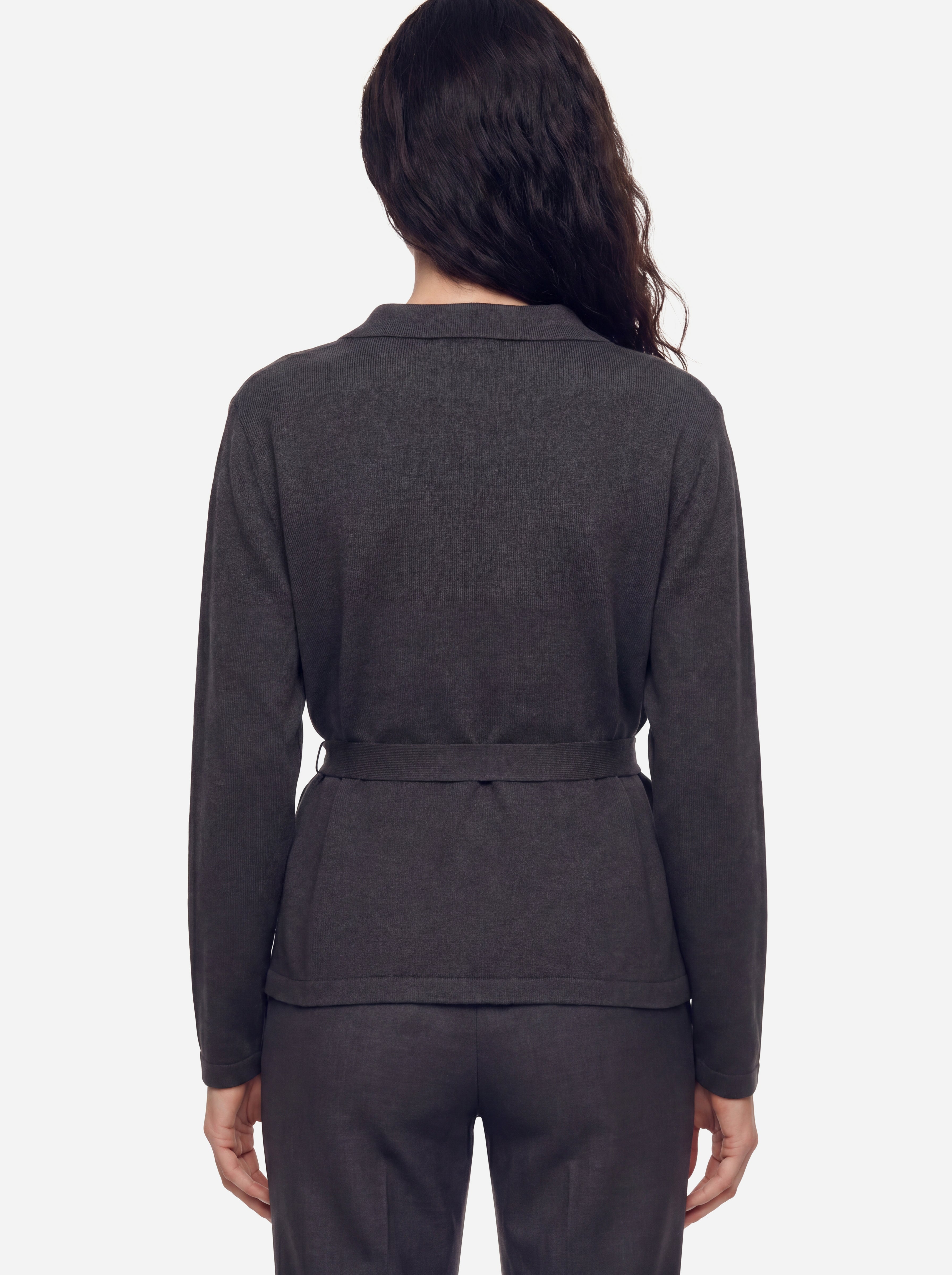 Fabiana Filippi Cardigan Nero Incrociato