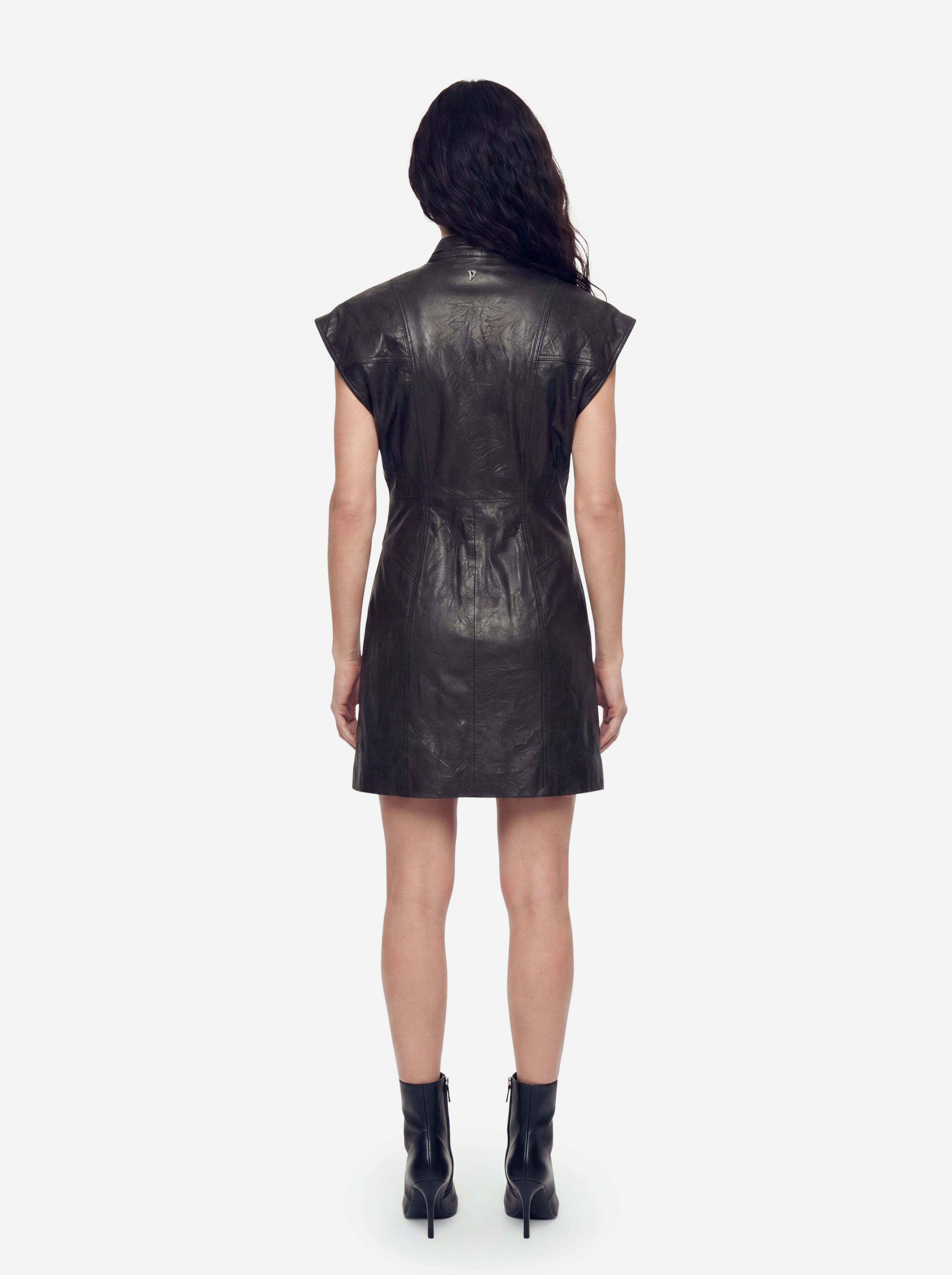 Dondup Leather Dress