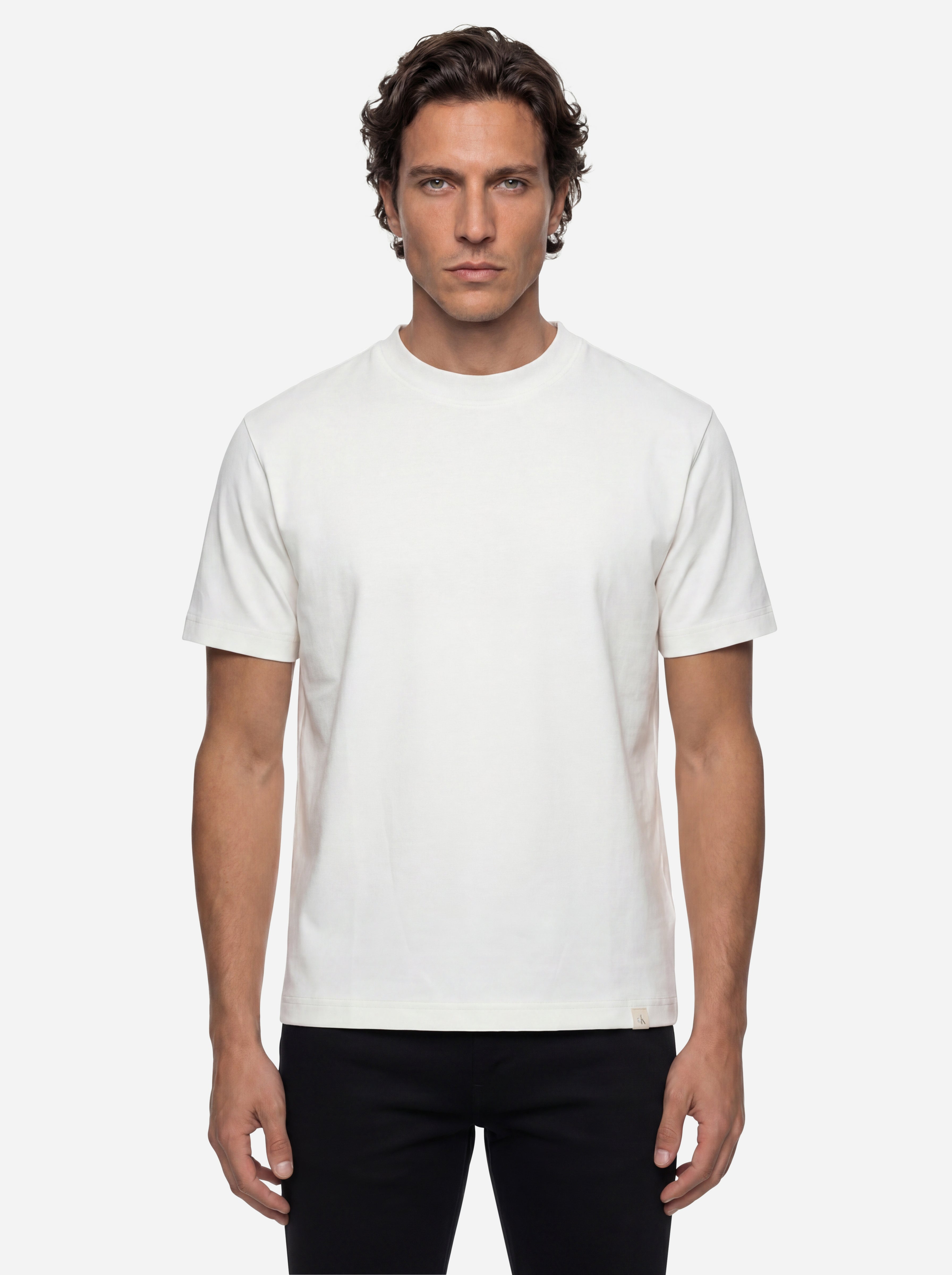 Calvin Klein Jeans Tshirt in Cotone Girocollo