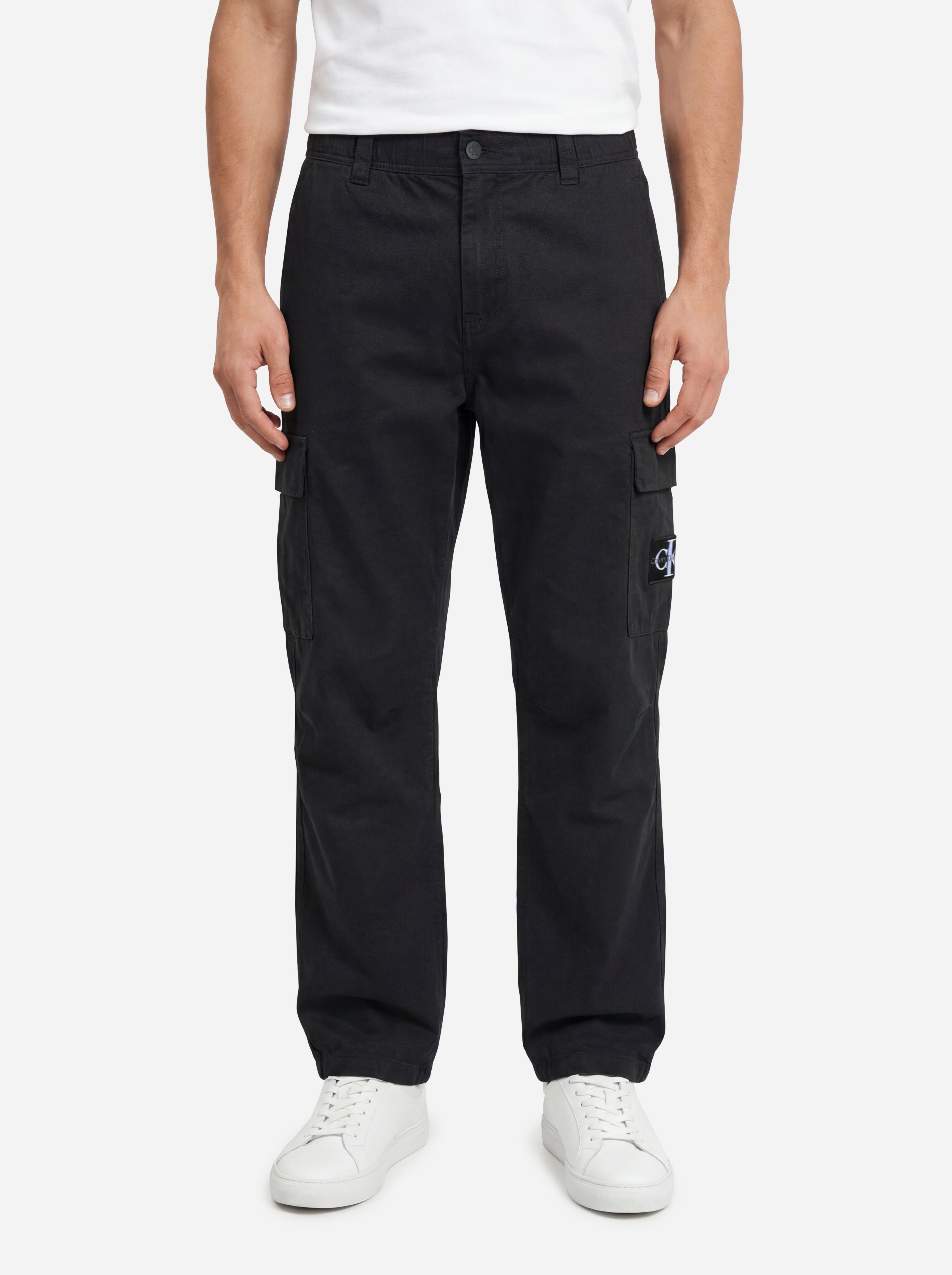 Calvin Klein Jeans Pantalone Nero Cargo