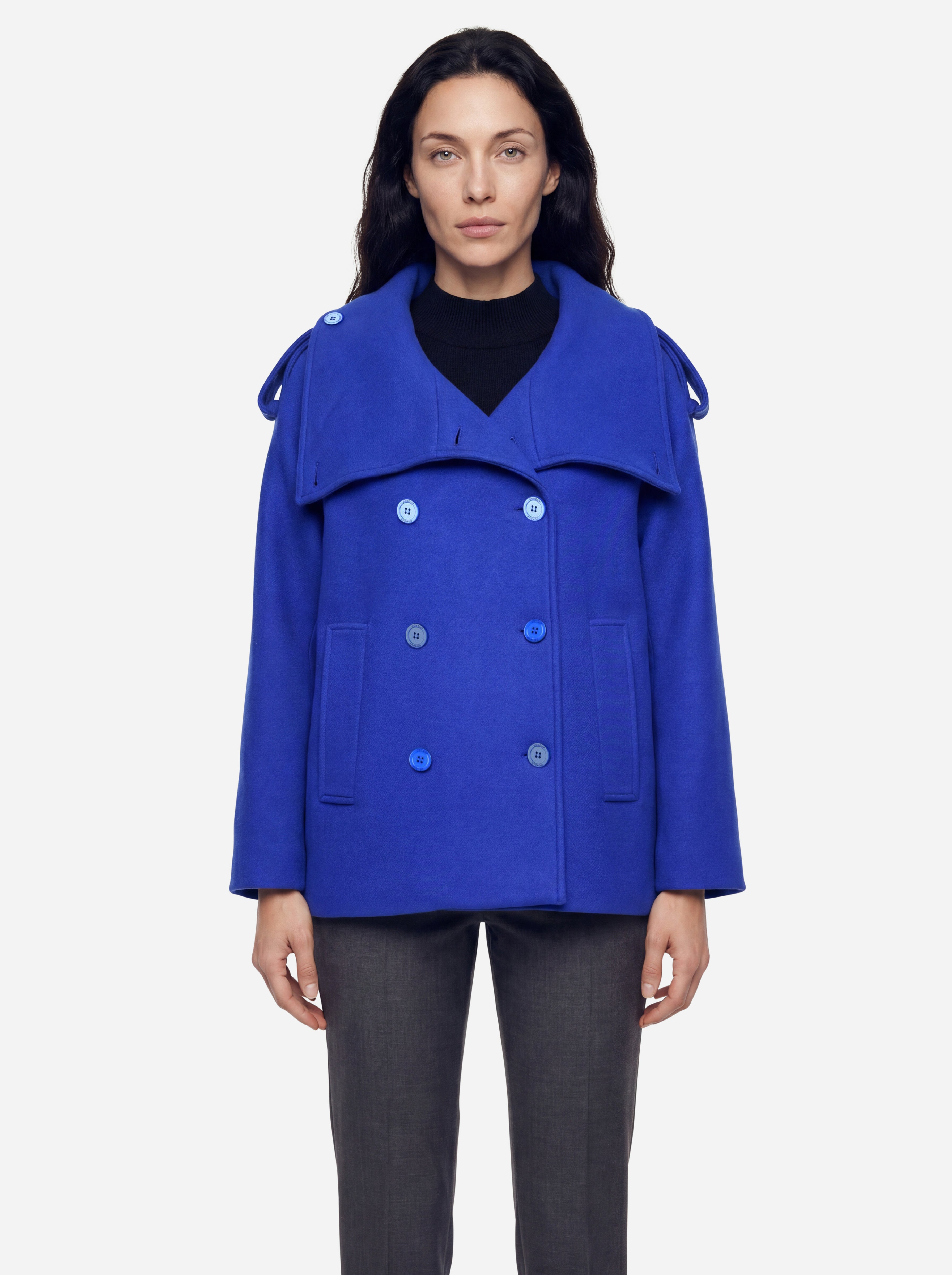 Dondup Cappottino Blu Corto