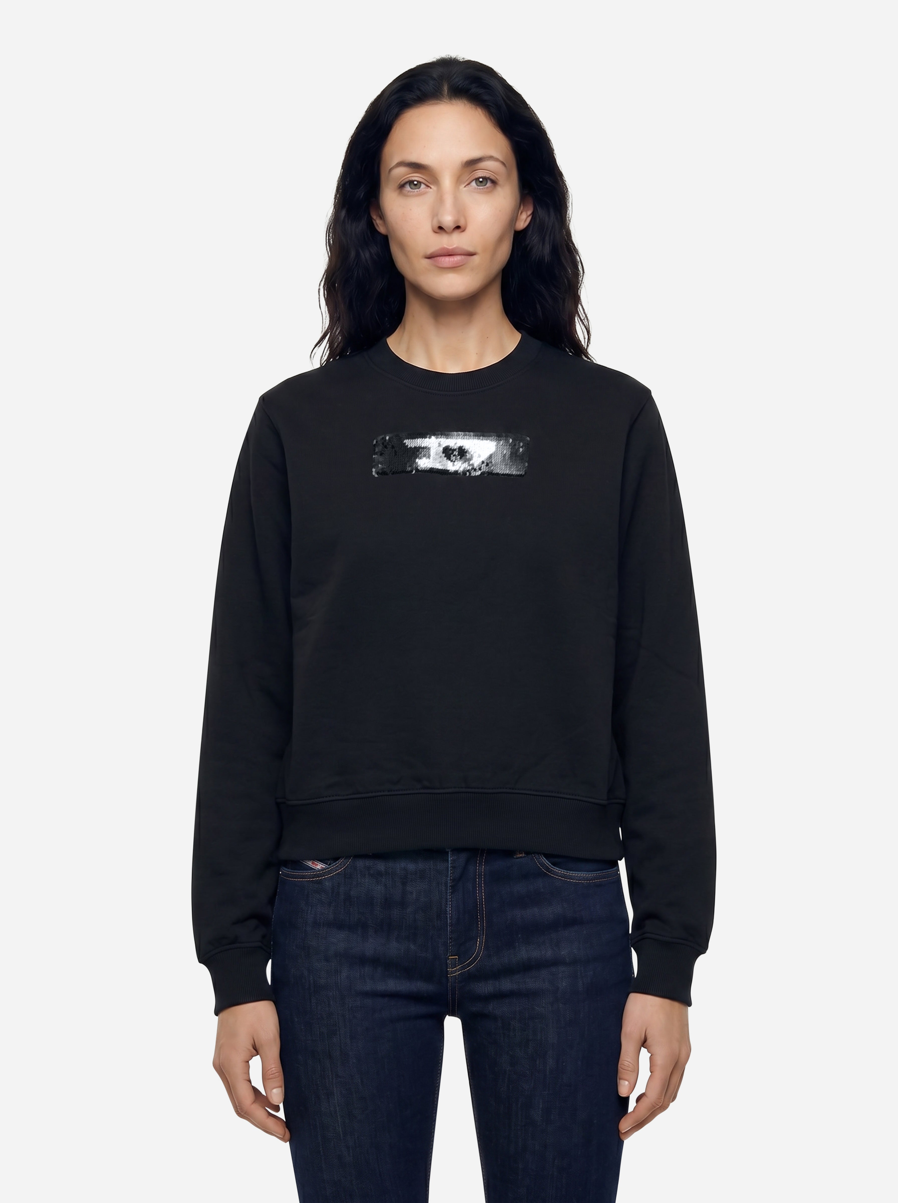 Diesel Felpa con Logo Nera