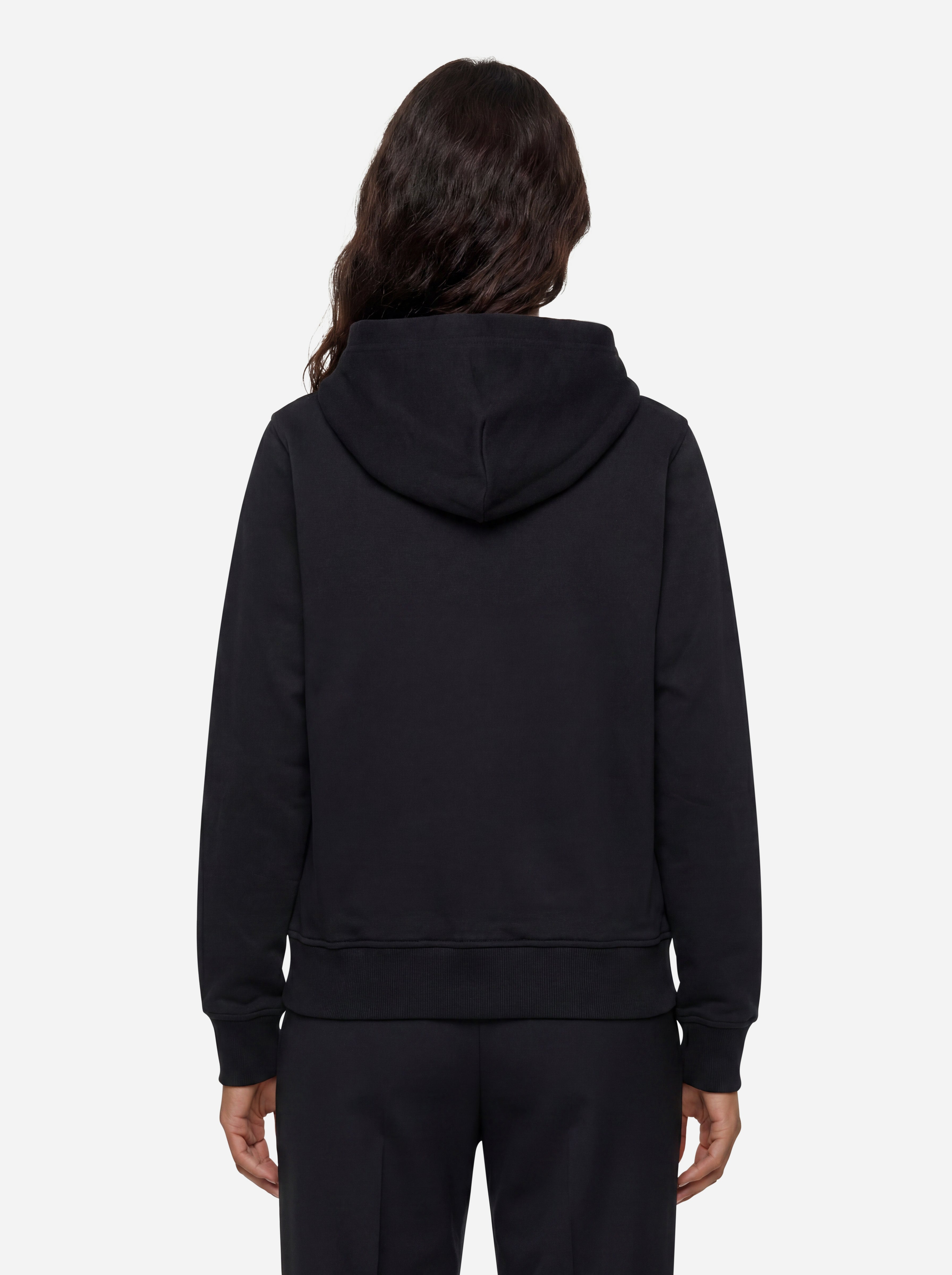 Diesel Felpa con Cappuccio con Logo Nera