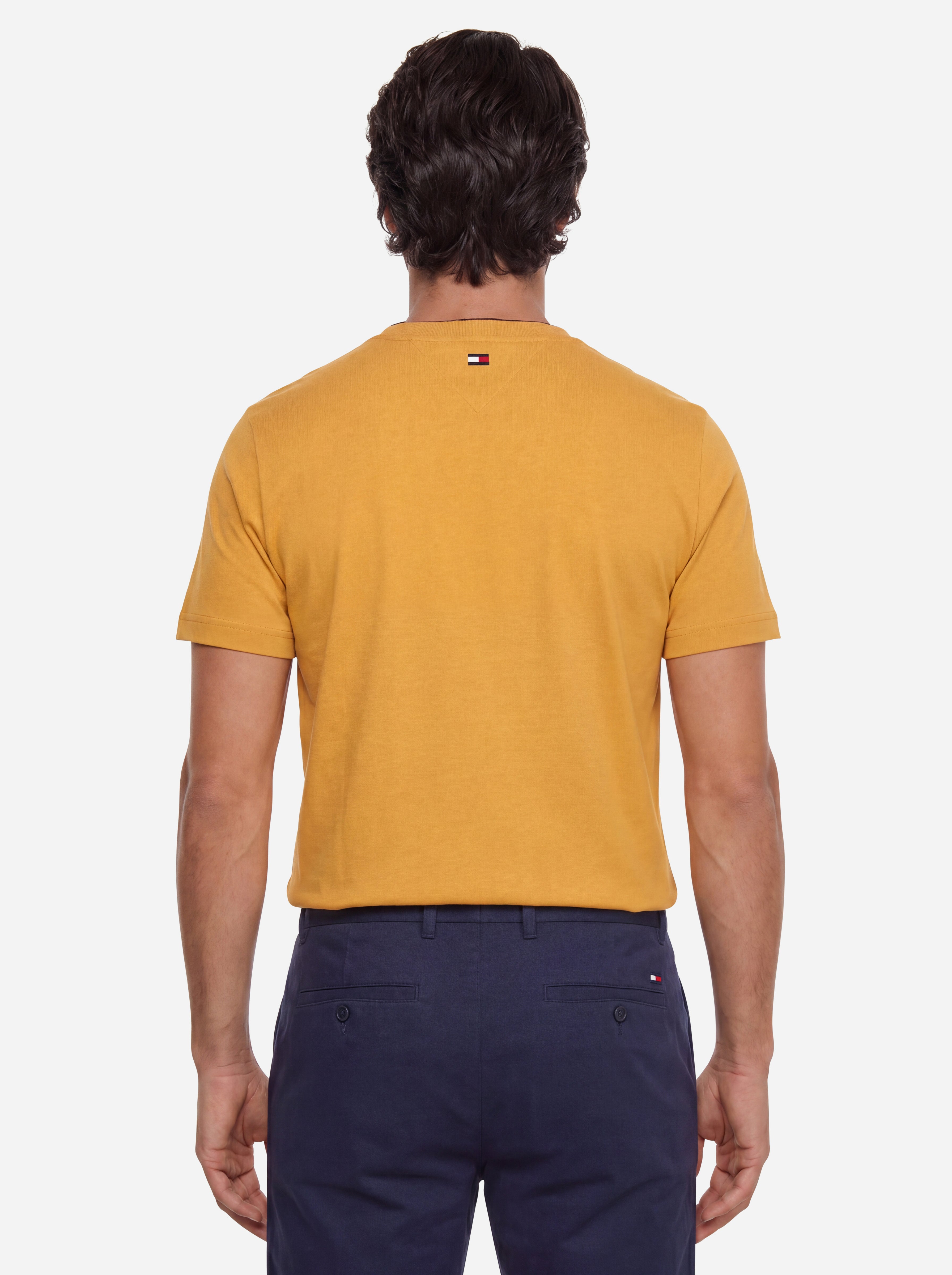 Tommy Hilfiger Tshirt Gialla con Logo