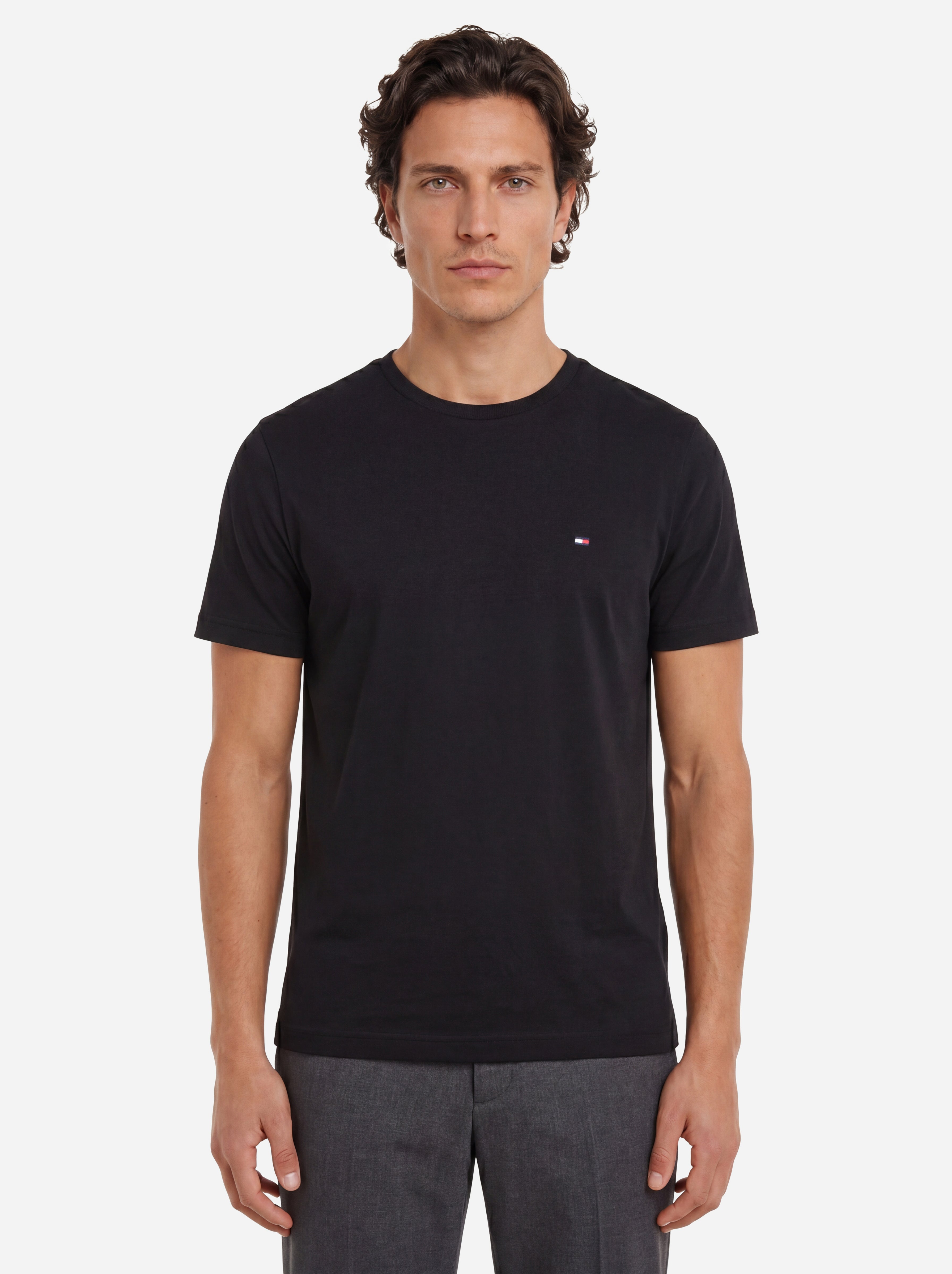 Tommy Hilfiger Tshirt Nera con Logo