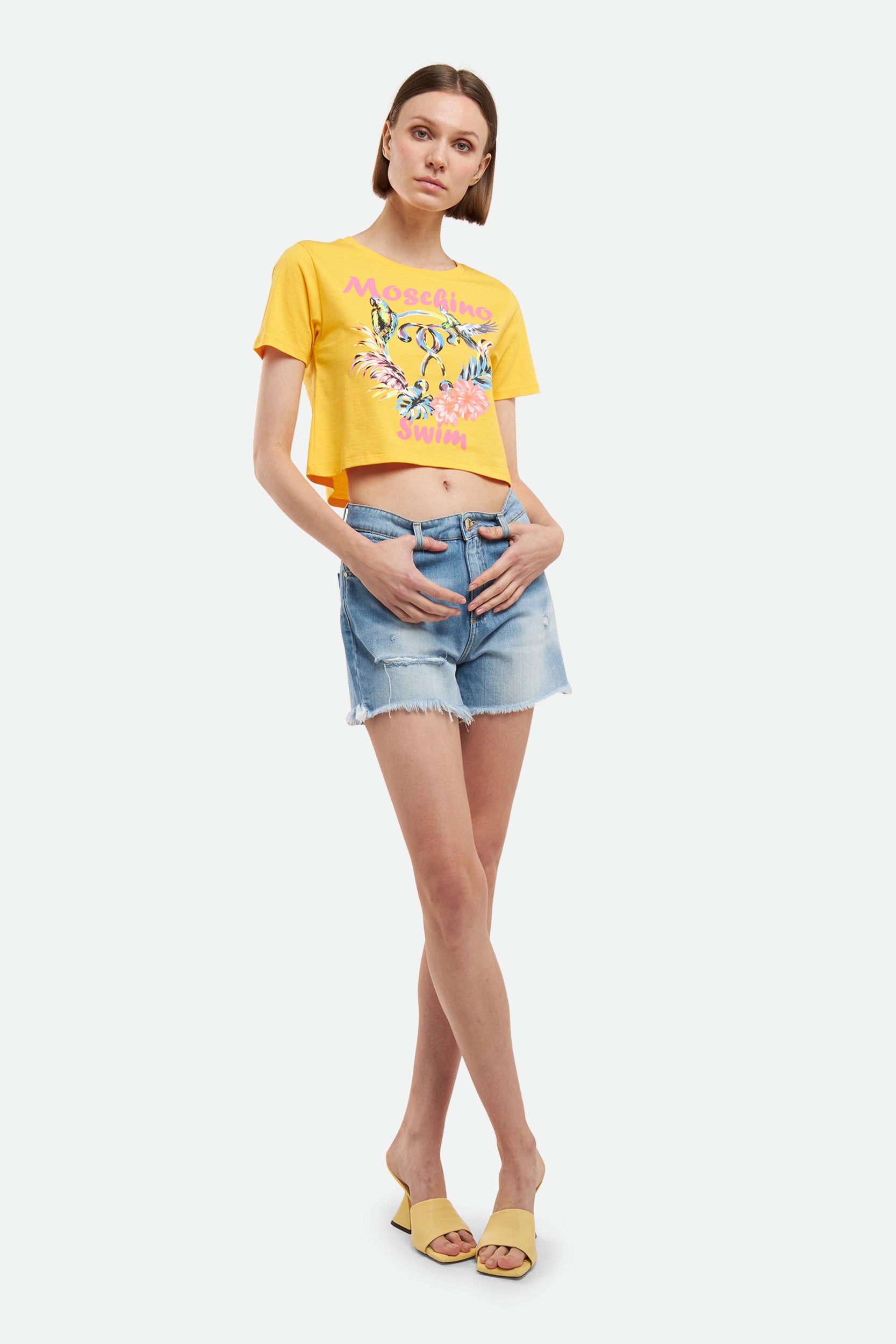 Moschino T-Shirt Gialla