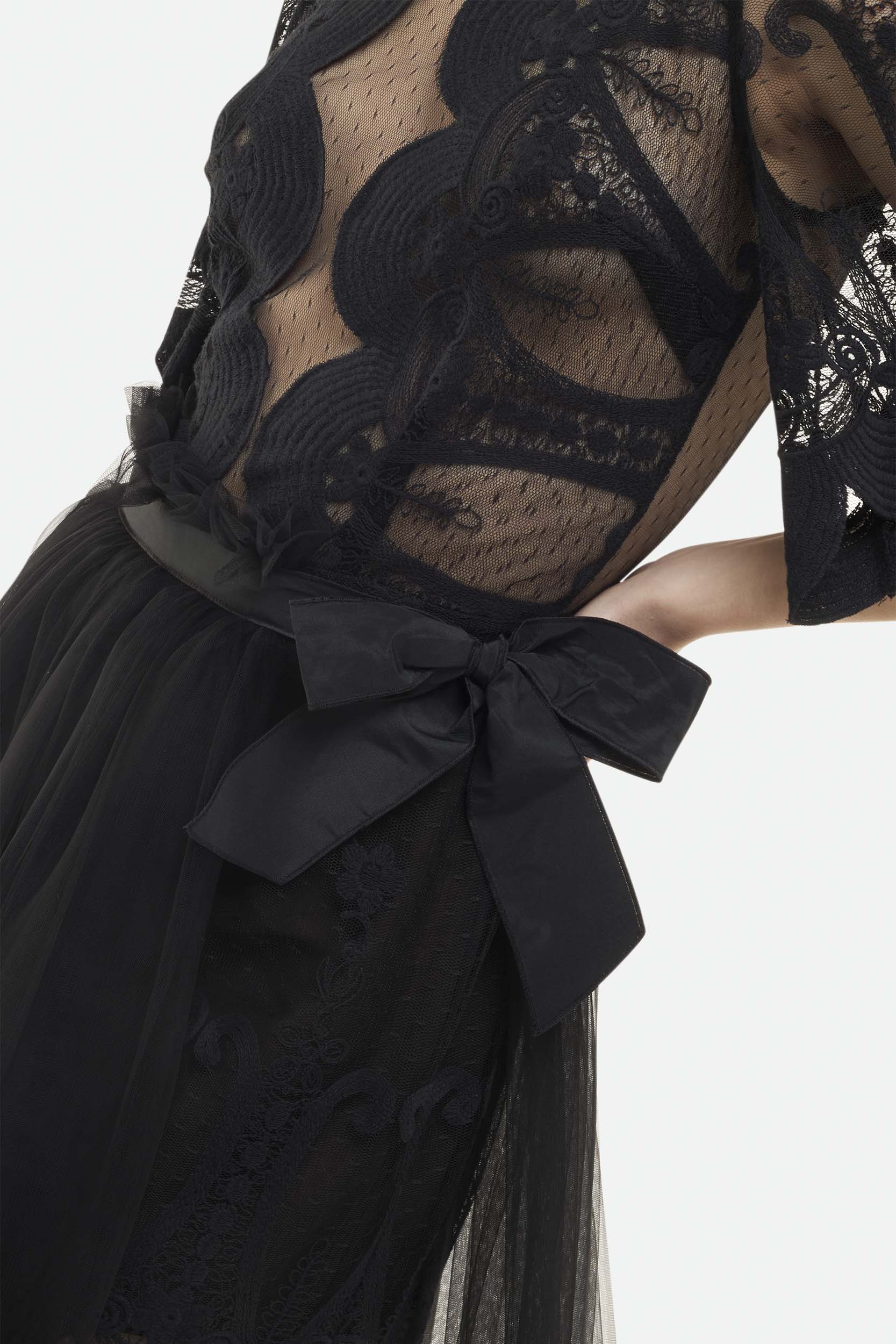 Elisabetta Franchi Black Dress